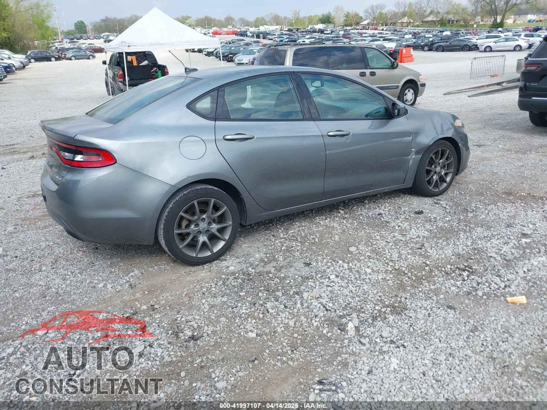 DODGE DART 2013 - 1C3CDFBA2DD343499