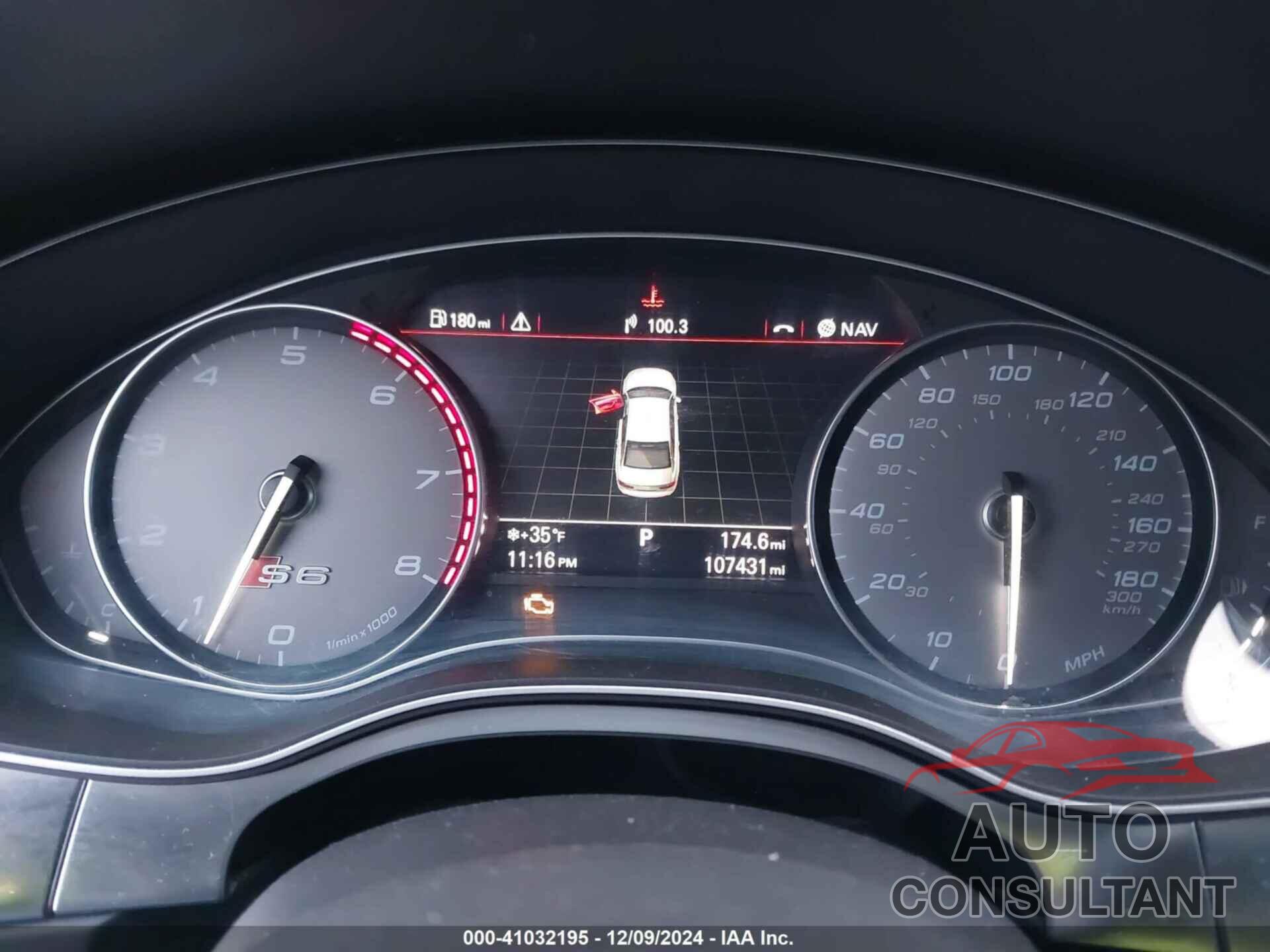 AUDI S6 2013 - WAUF2AFC7DN040741