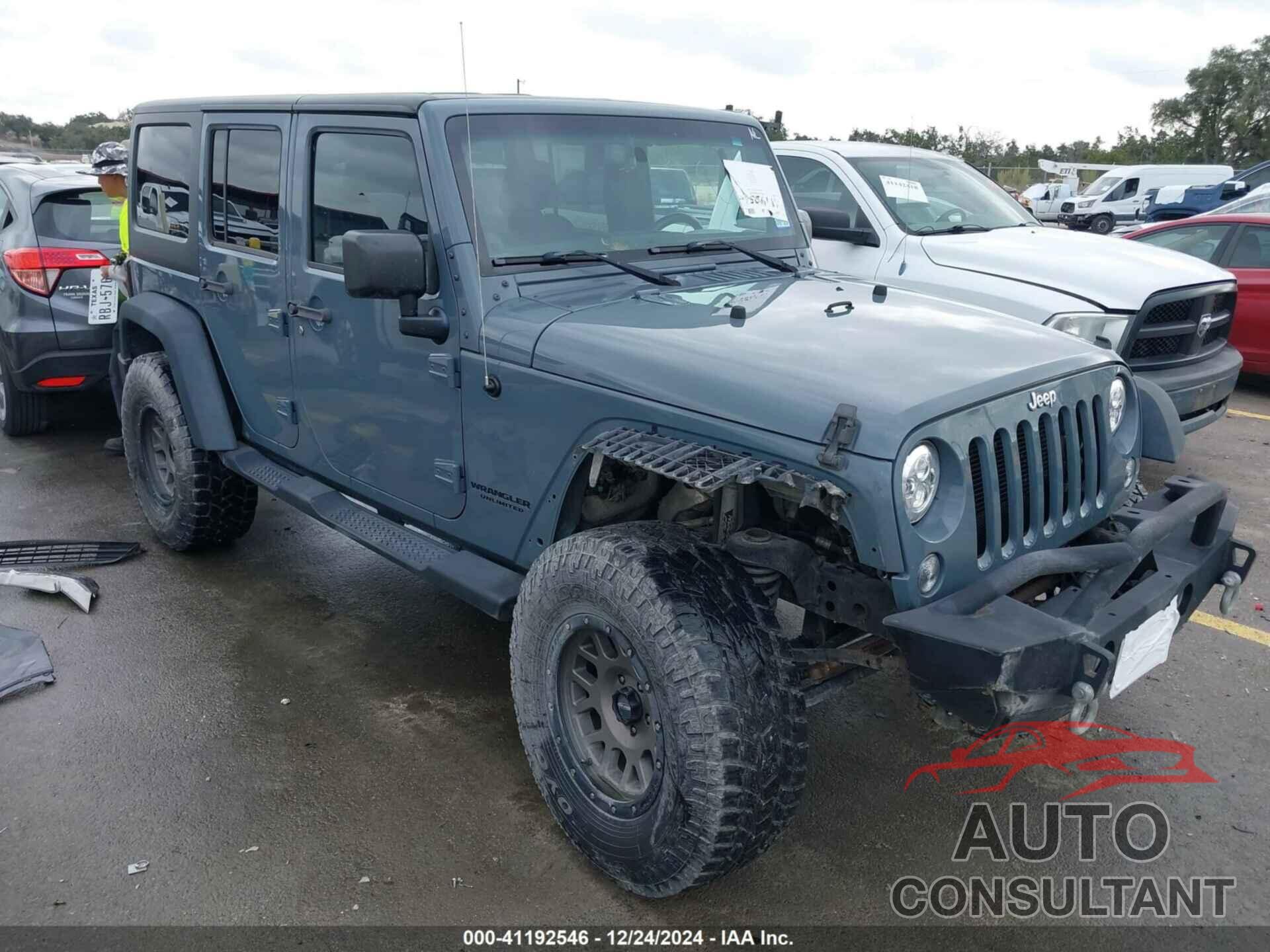 JEEP WRANGLER UNLIMITED 2014 - 1C4BJWDG5EL319545