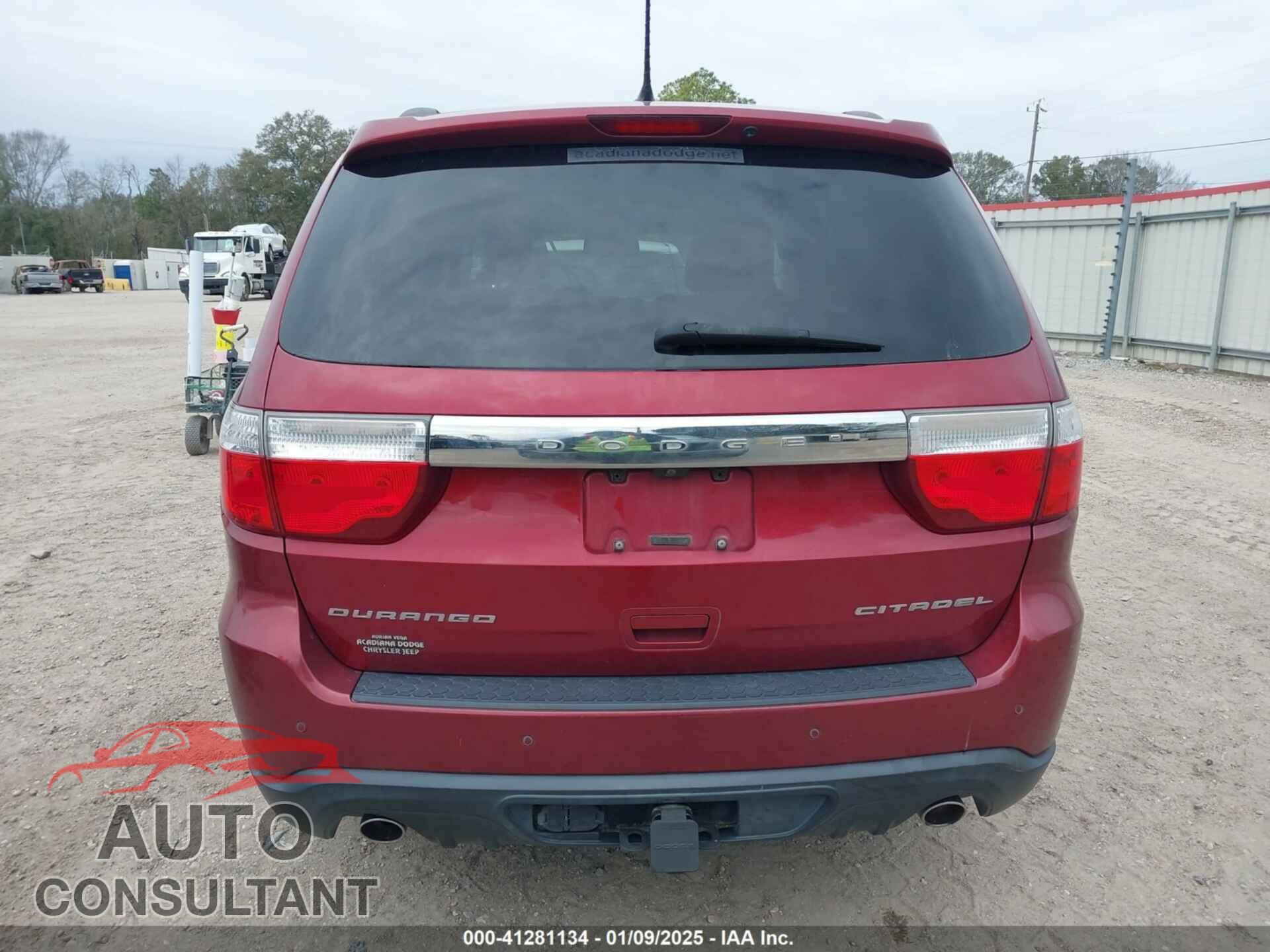 DODGE DURANGO 2013 - 1C4SDHET2DC598188