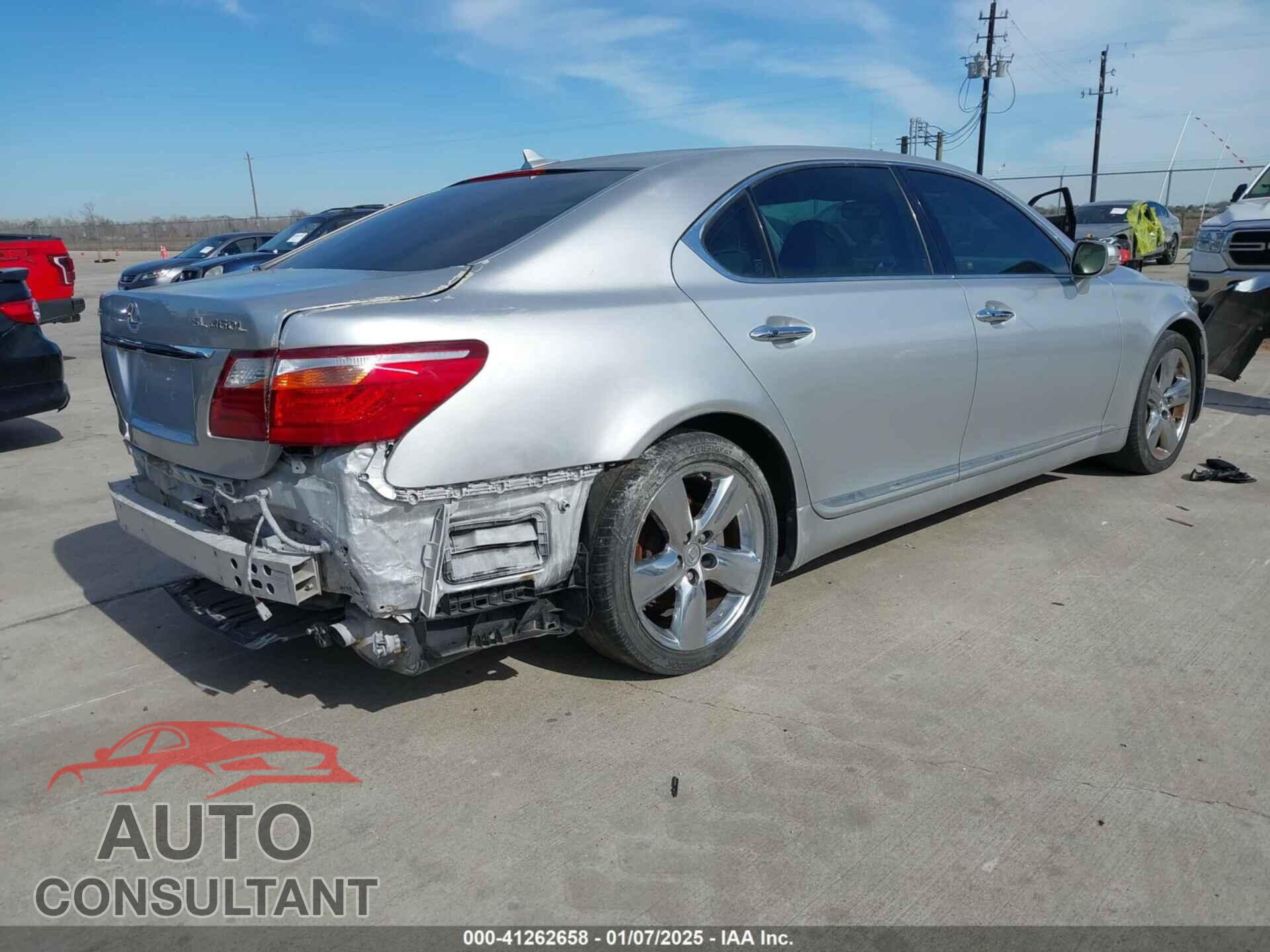 LEXUS LS 460 2010 - JTHGL5EF4A5041475