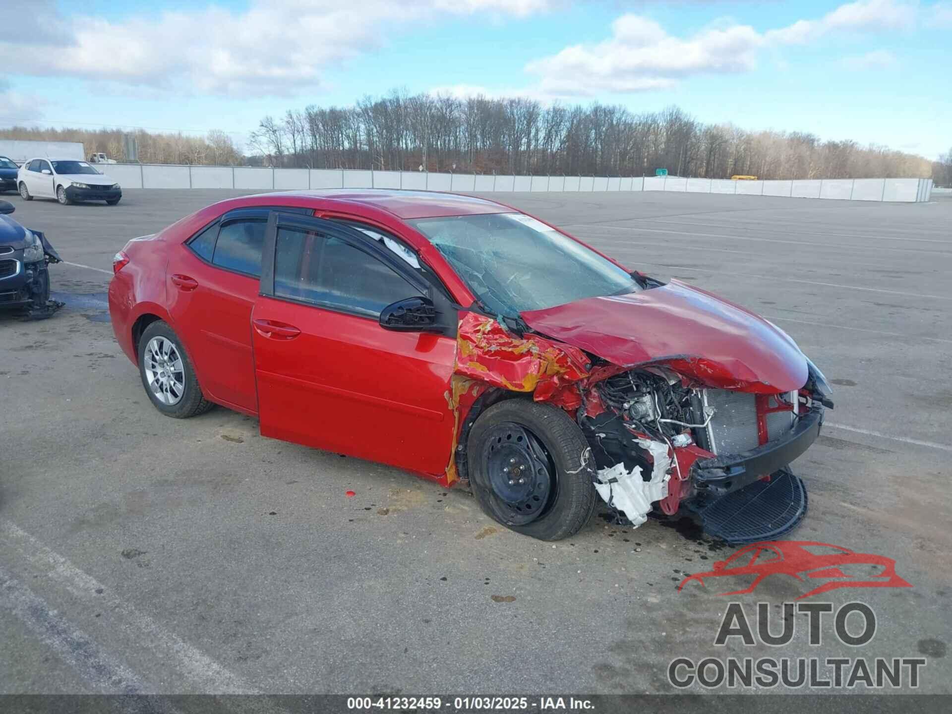 TOYOTA COROLLA 2016 - 2T1BURHE6GC599441