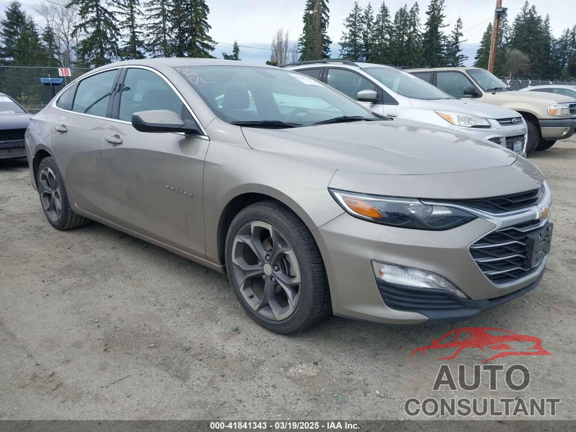 CHEVROLET MALIBU 2022 - 1G1ZD5ST2NF139303