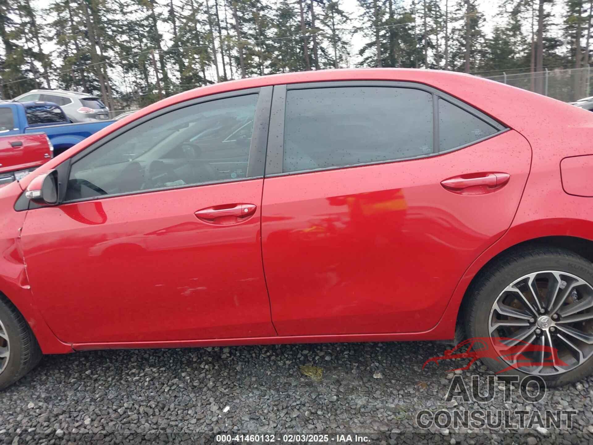 TOYOTA COROLLA 2016 - 5YFBURHE1GP396800