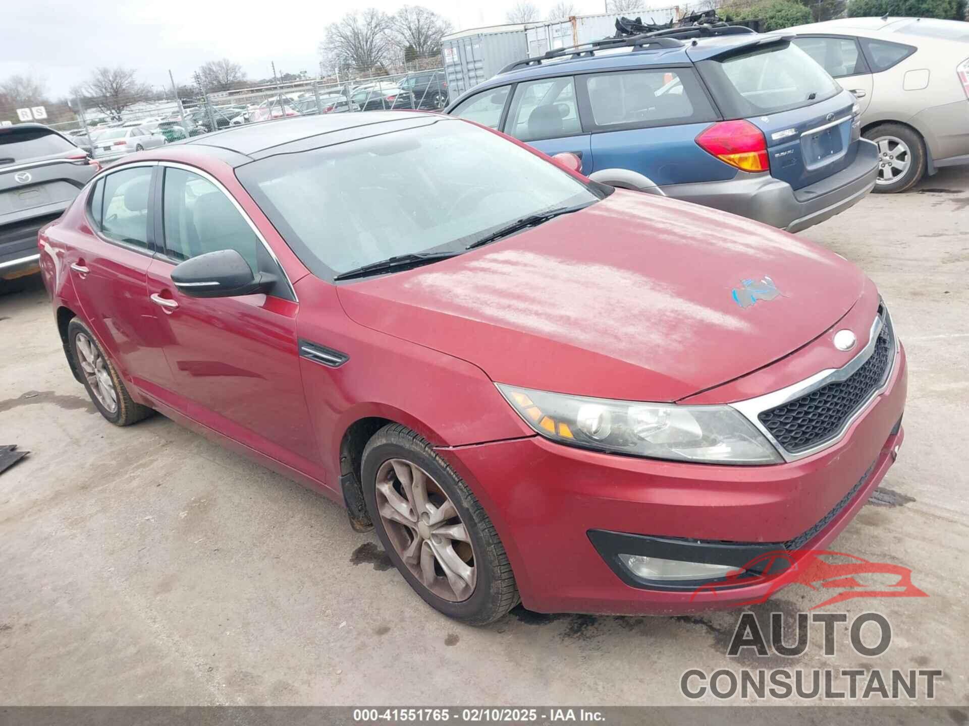 KIA OPTIMA 2013 - 5XXGN4A71DG155504