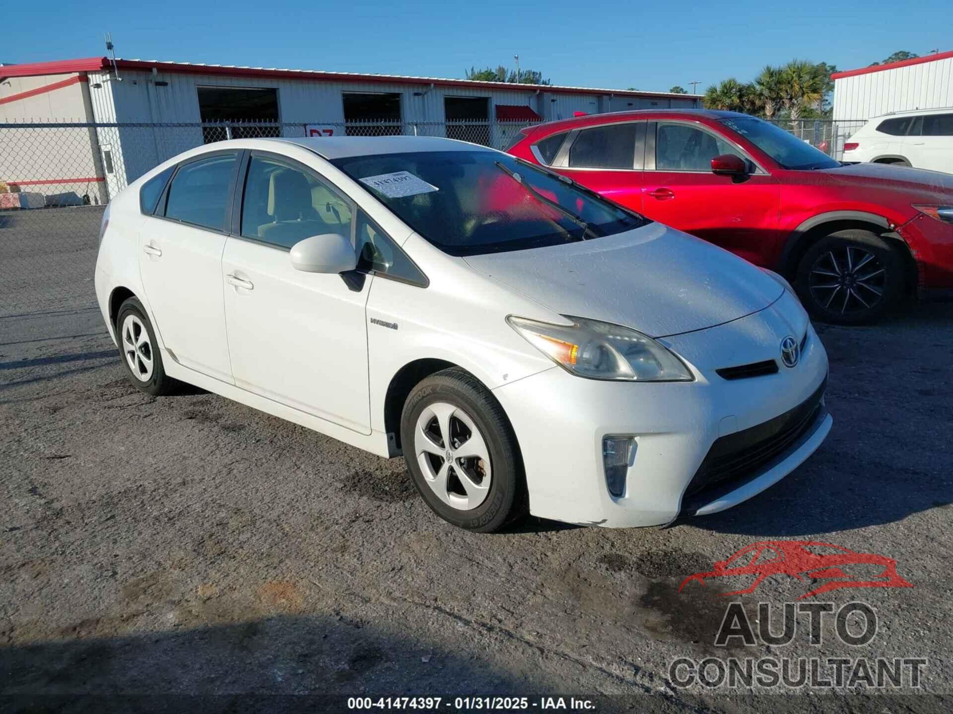 TOYOTA PRIUS 2013 - JTDKN3DU5D5644482