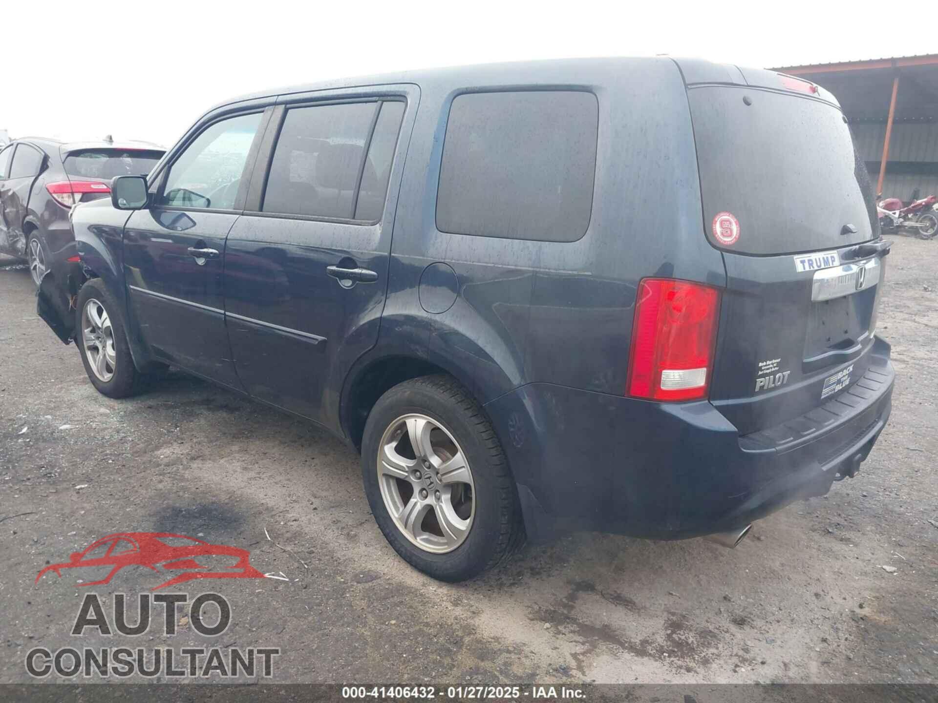HONDA PILOT 2012 - 5FNYF4H51CB037377