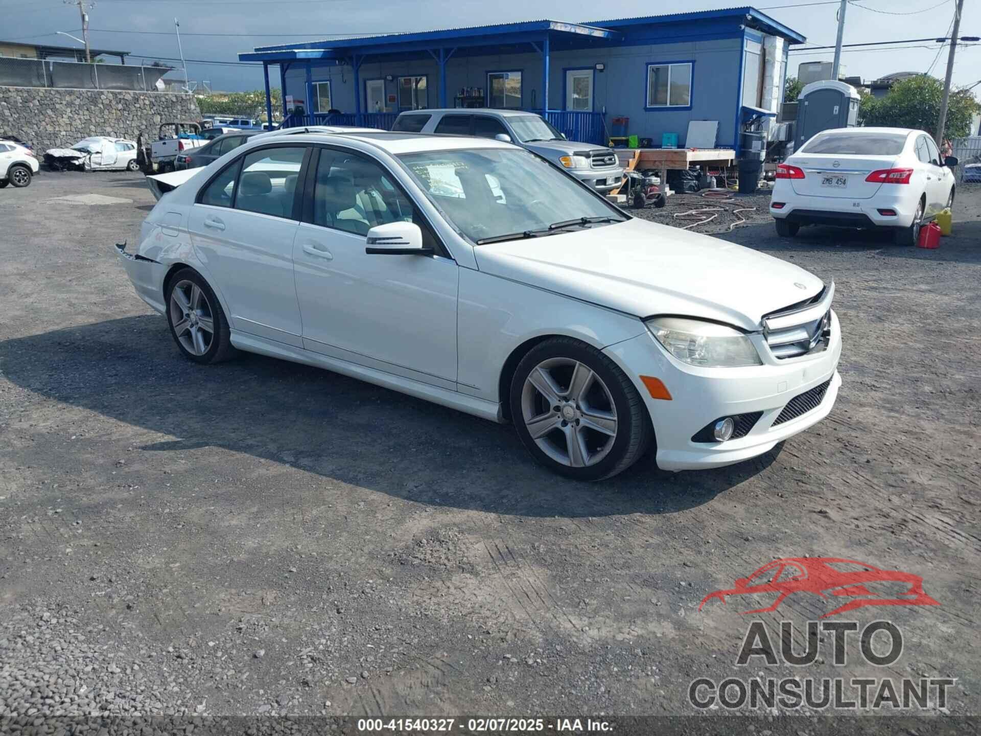 MERCEDES-BENZ C 300 2010 - WDDGF5EB6AR129187