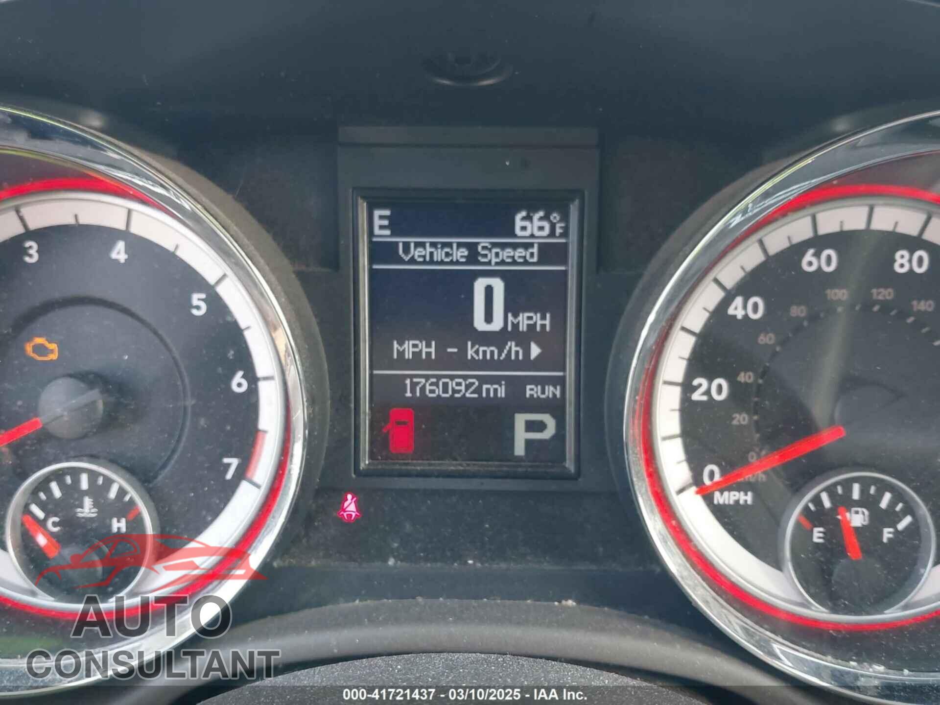 DODGE DURANGO 2013 - 1C4RDJAG3DC512367