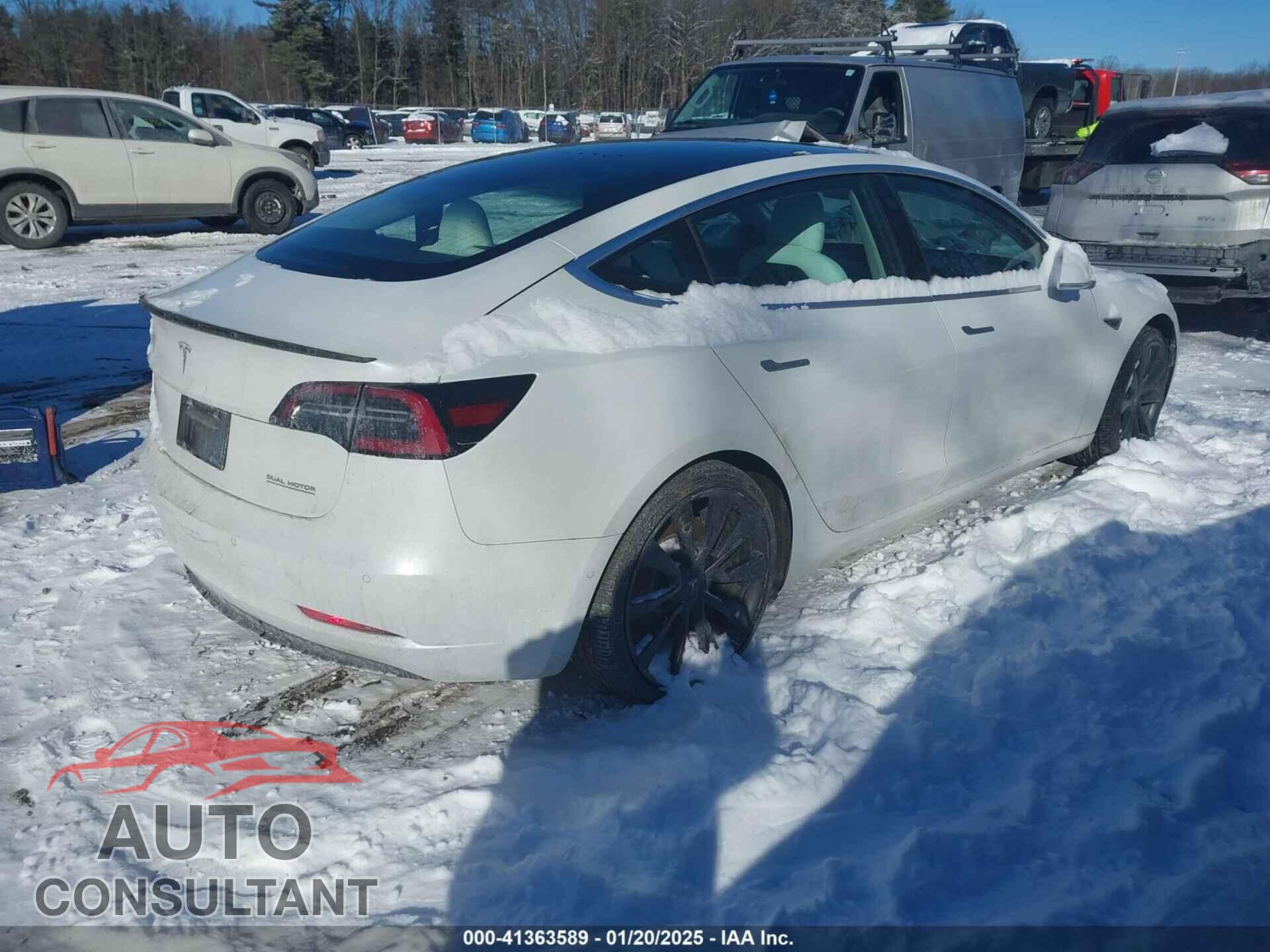 TESLA MODEL 3 2020 - 5YJ3E1EC5LF800273