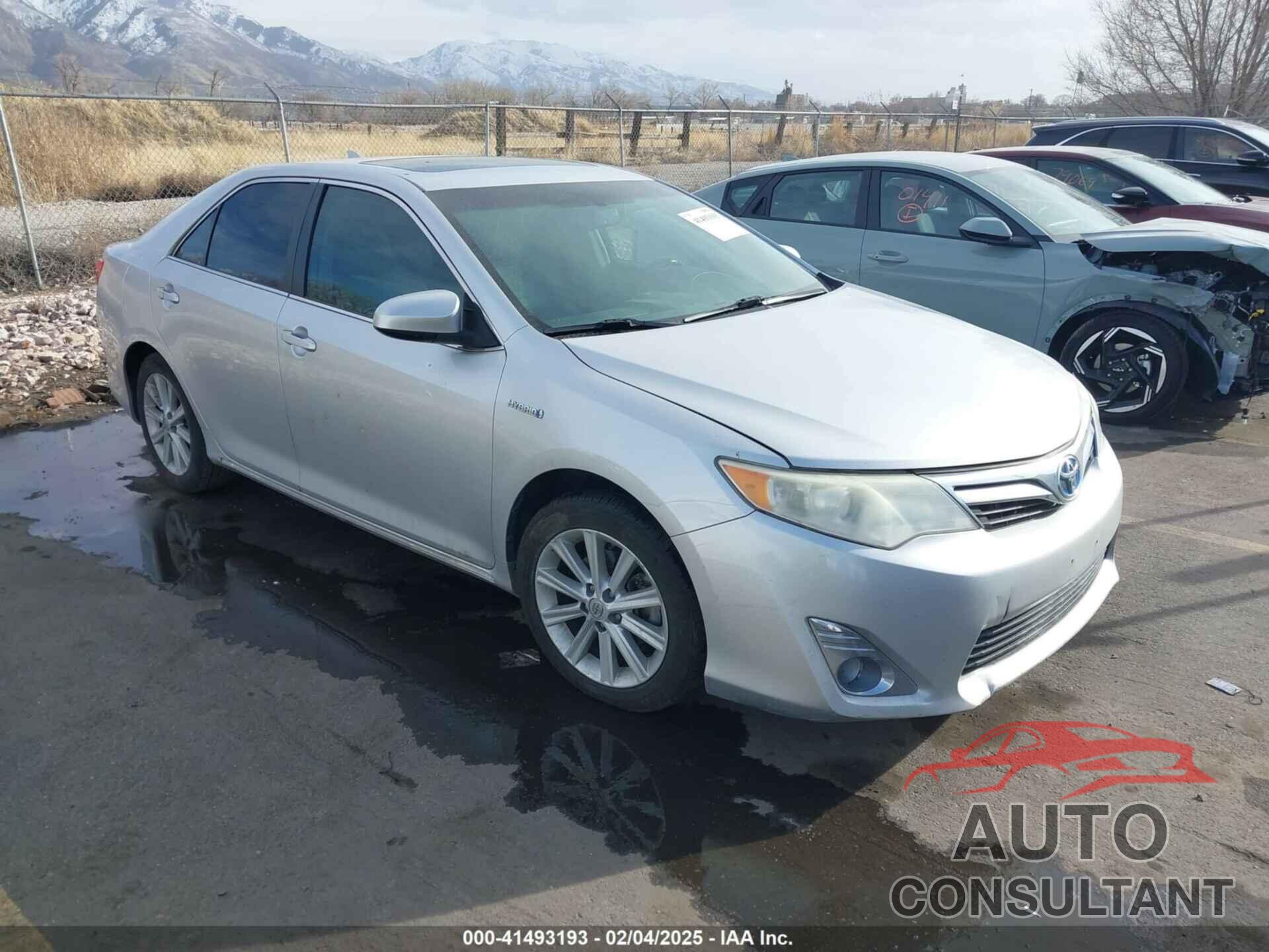 TOYOTA CAMRY HYBRID 2013 - 4T1BD1FK9DU076323