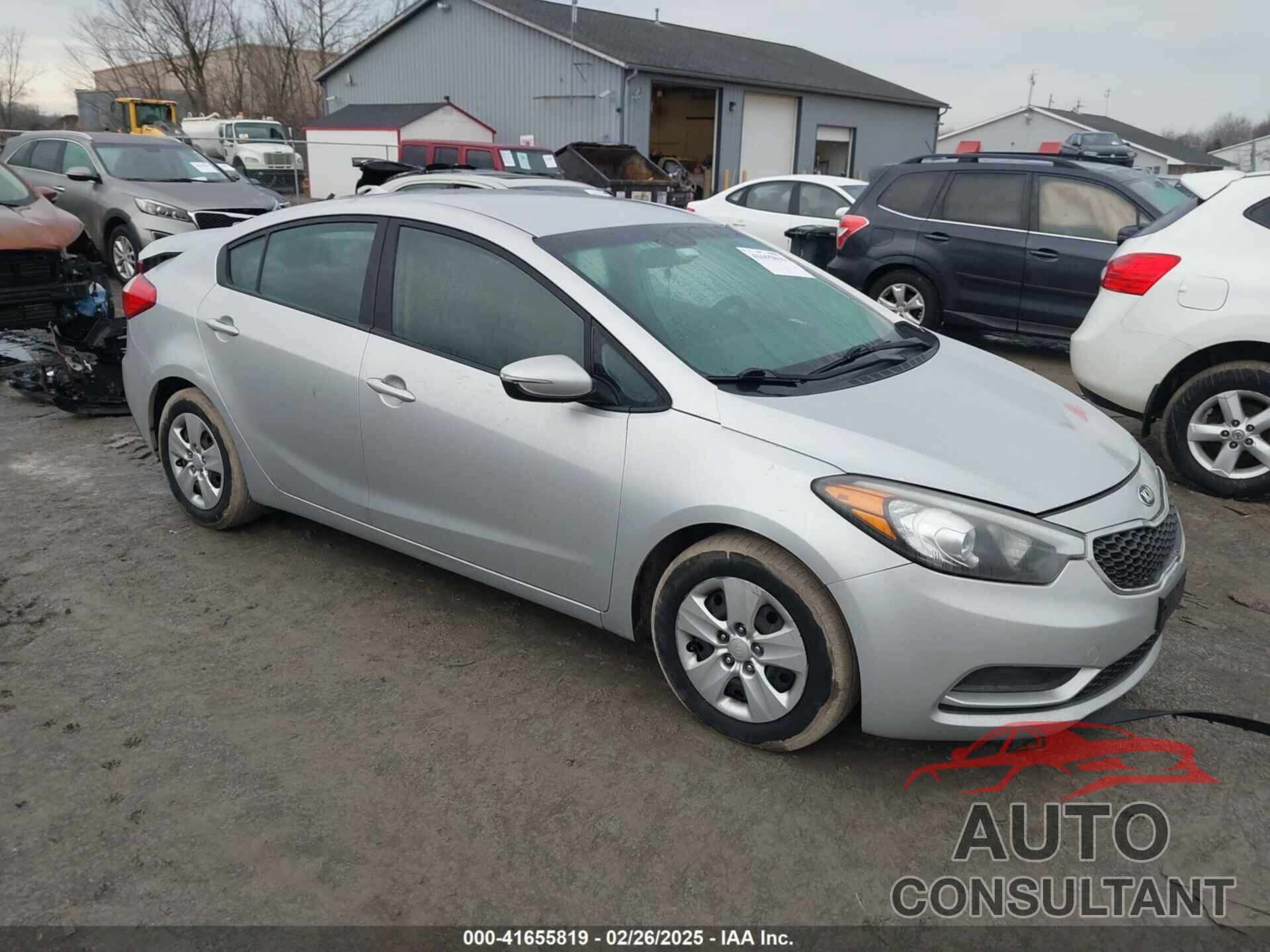 KIA FORTE 2015 - KNAFX4A6XF5362569