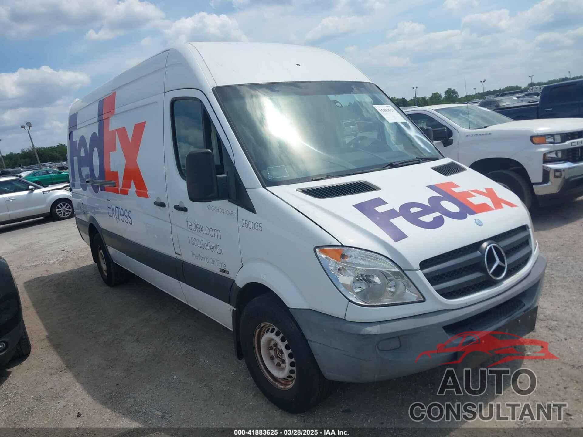 MERCEDES-BENZ SPRINTER 2500 2012 - WD3PE8CB5C5711318