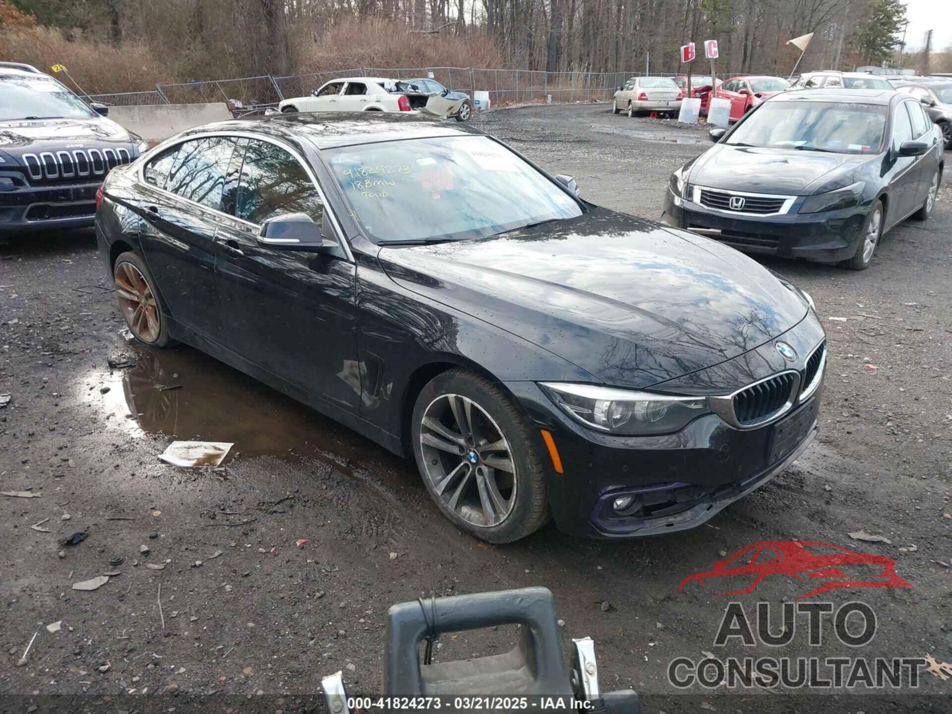BMW 430I GRAN COUPE 2018 - WBA4J3C56JBG91516