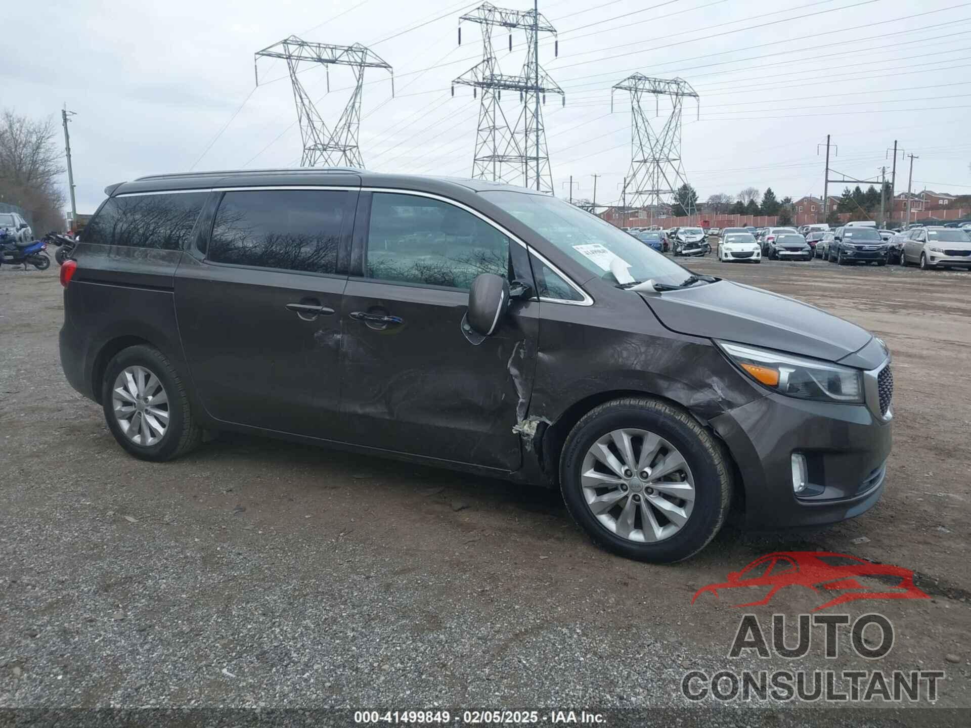 KIA SEDONA 2015 - KNDMC5C10F6020944