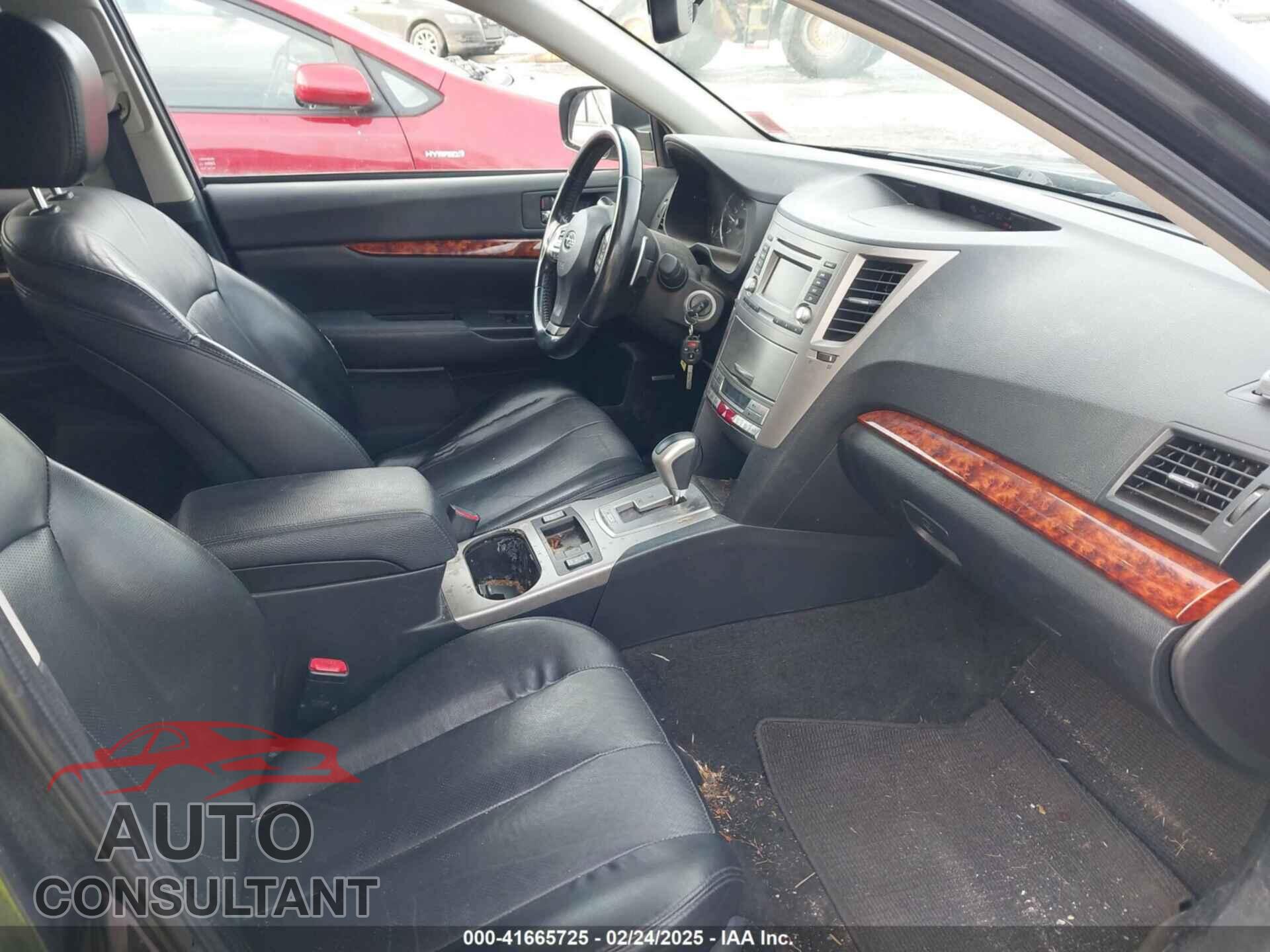 SUBARU OUTBACK 2012 - 4S4BRBKC7C3302692
