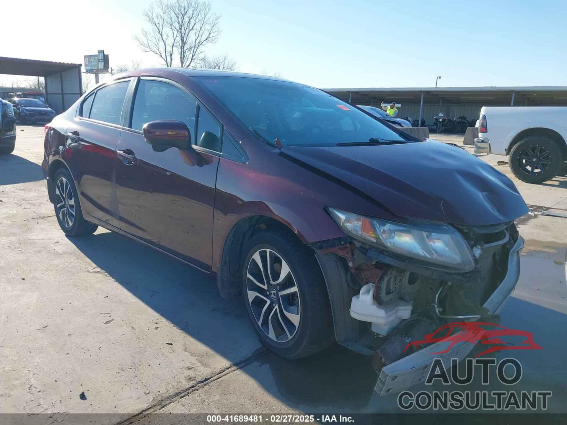 HONDA CIVIC 2015 - 19XFB2F8XFE010581