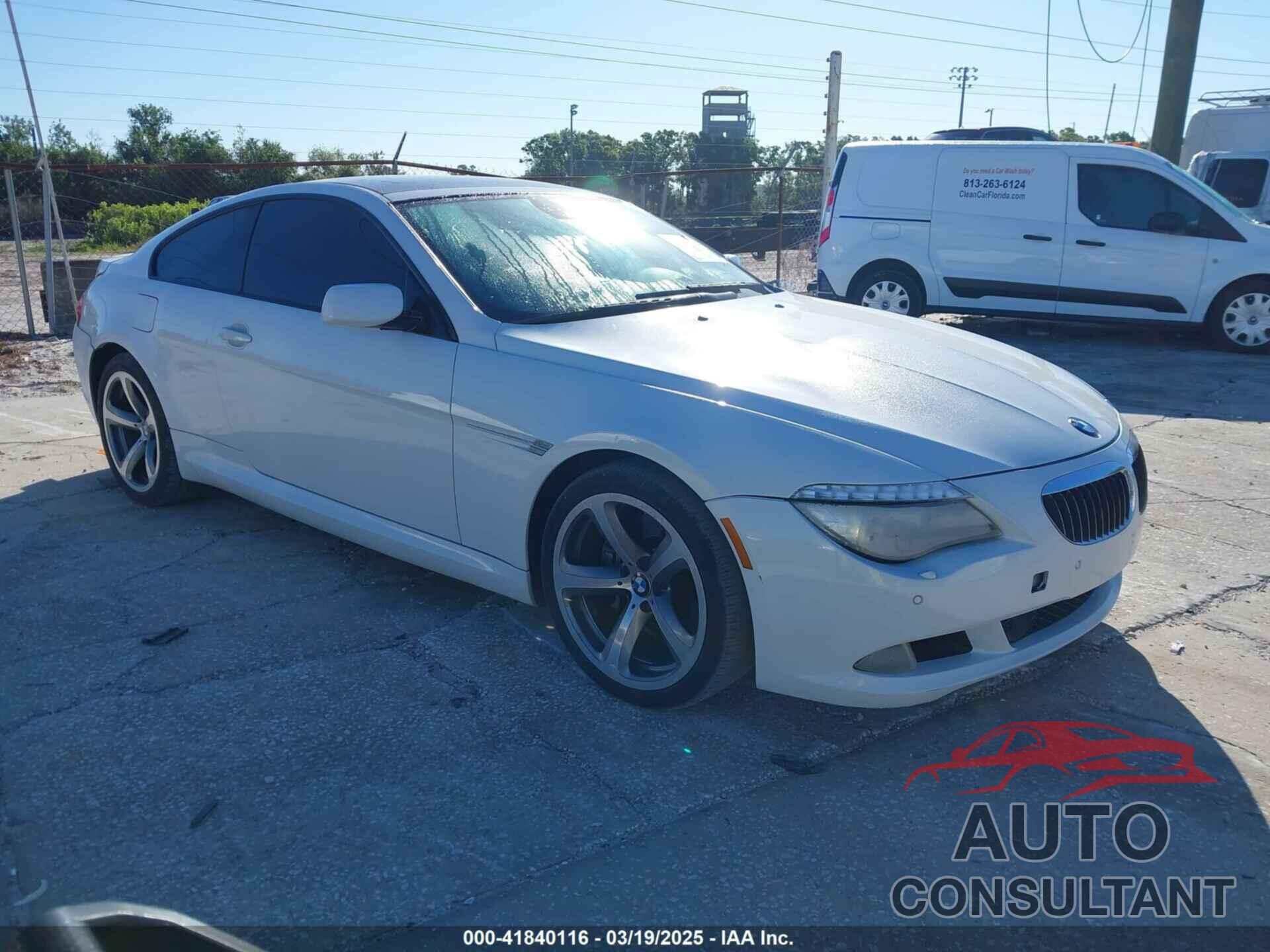 BMW 650I 2009 - WBAEA53549CV92339