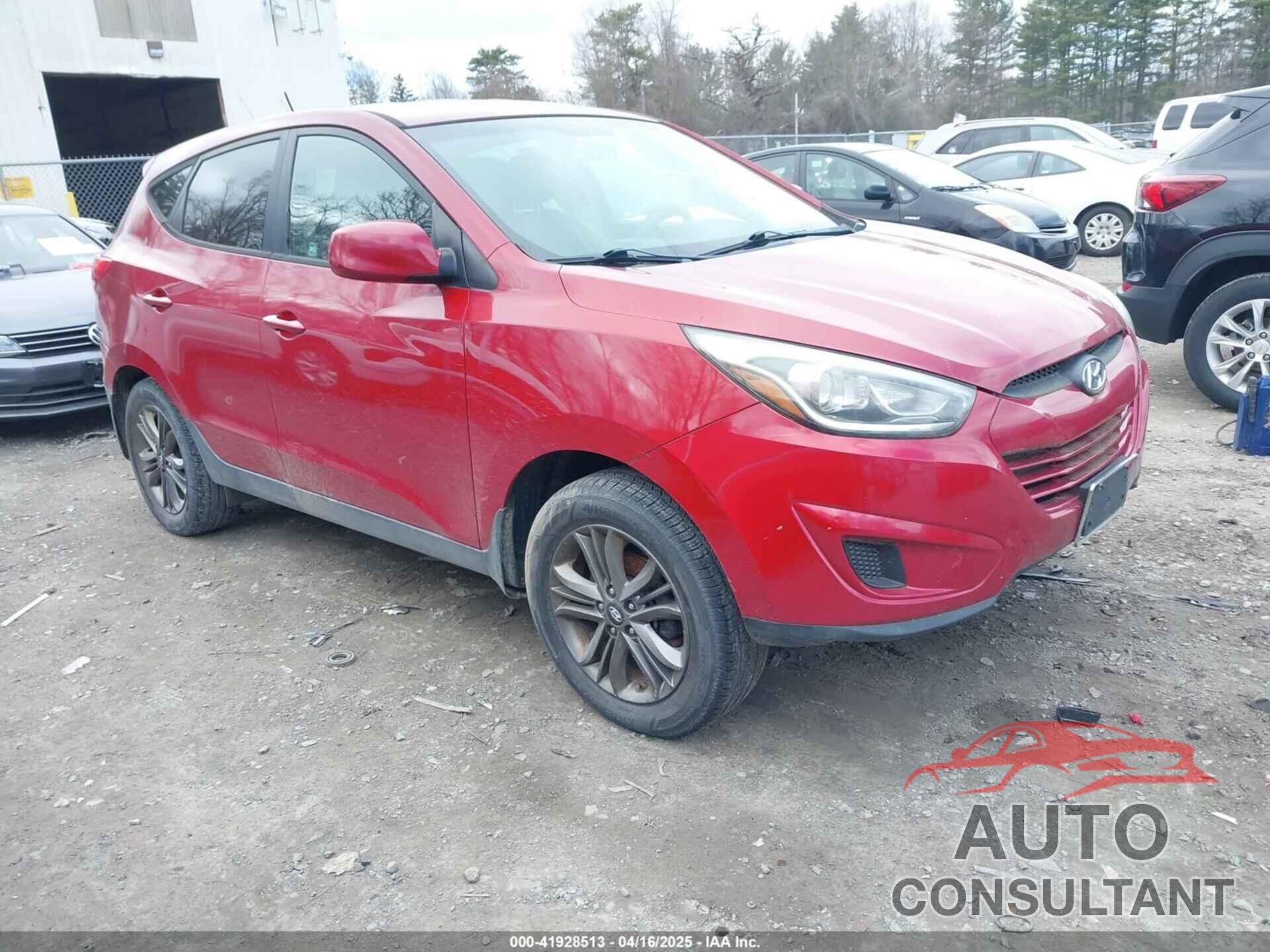 HYUNDAI TUCSON 2014 - KM8JTCAF6EU926091