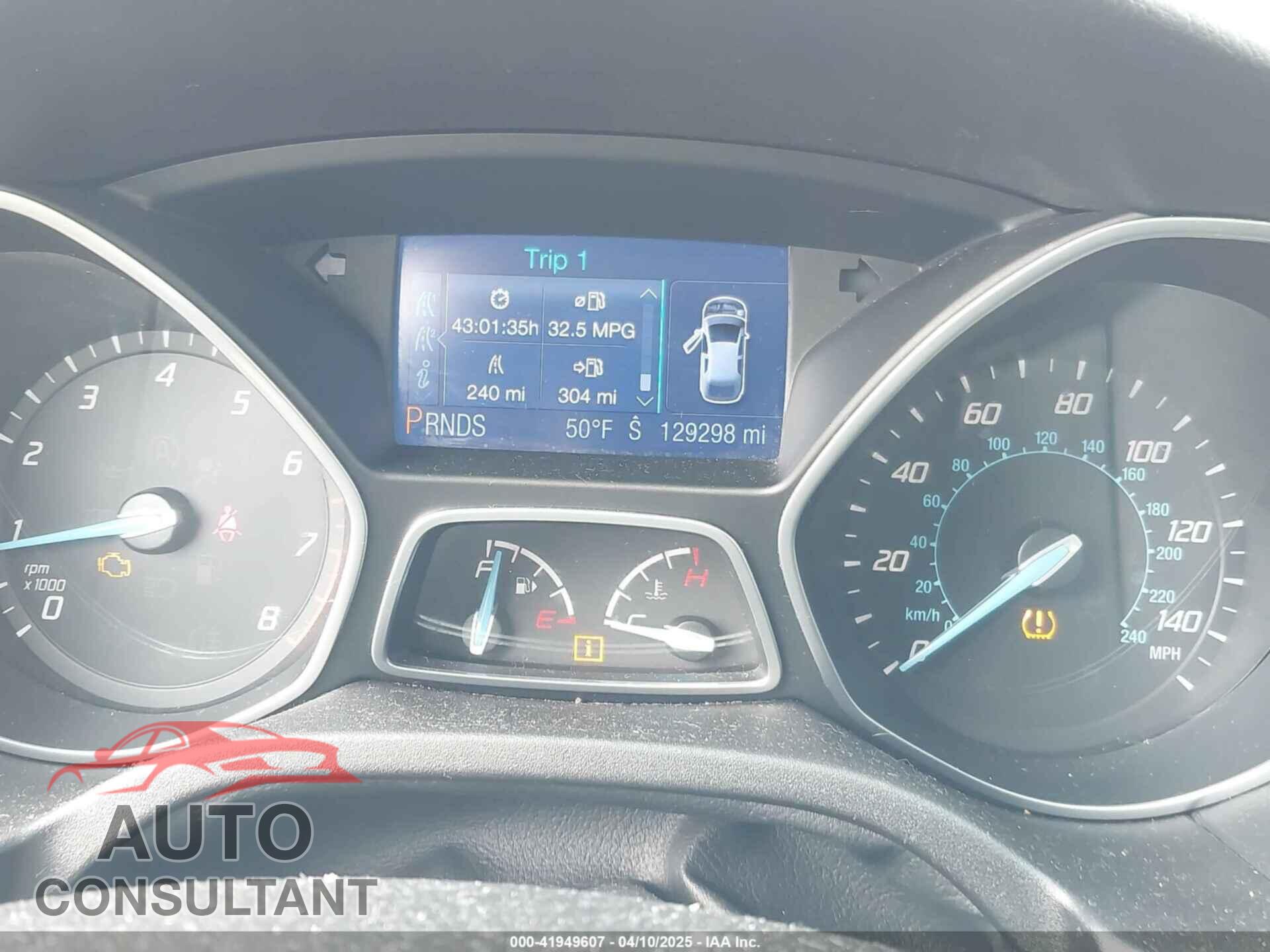 FORD FOCUS 2013 - 1FADP3F2XDL291995