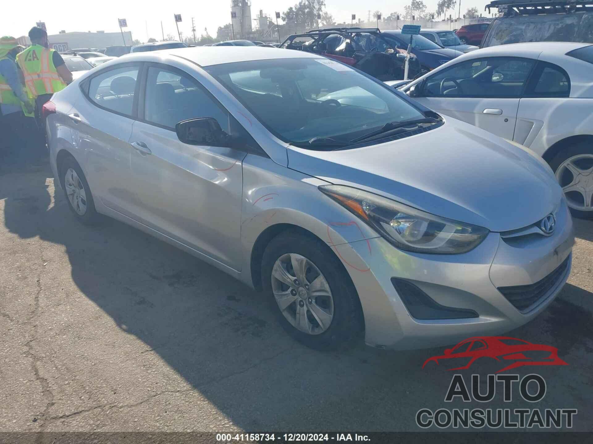 HYUNDAI ELANTRA 2016 - 5NPDH4AE7GH736054