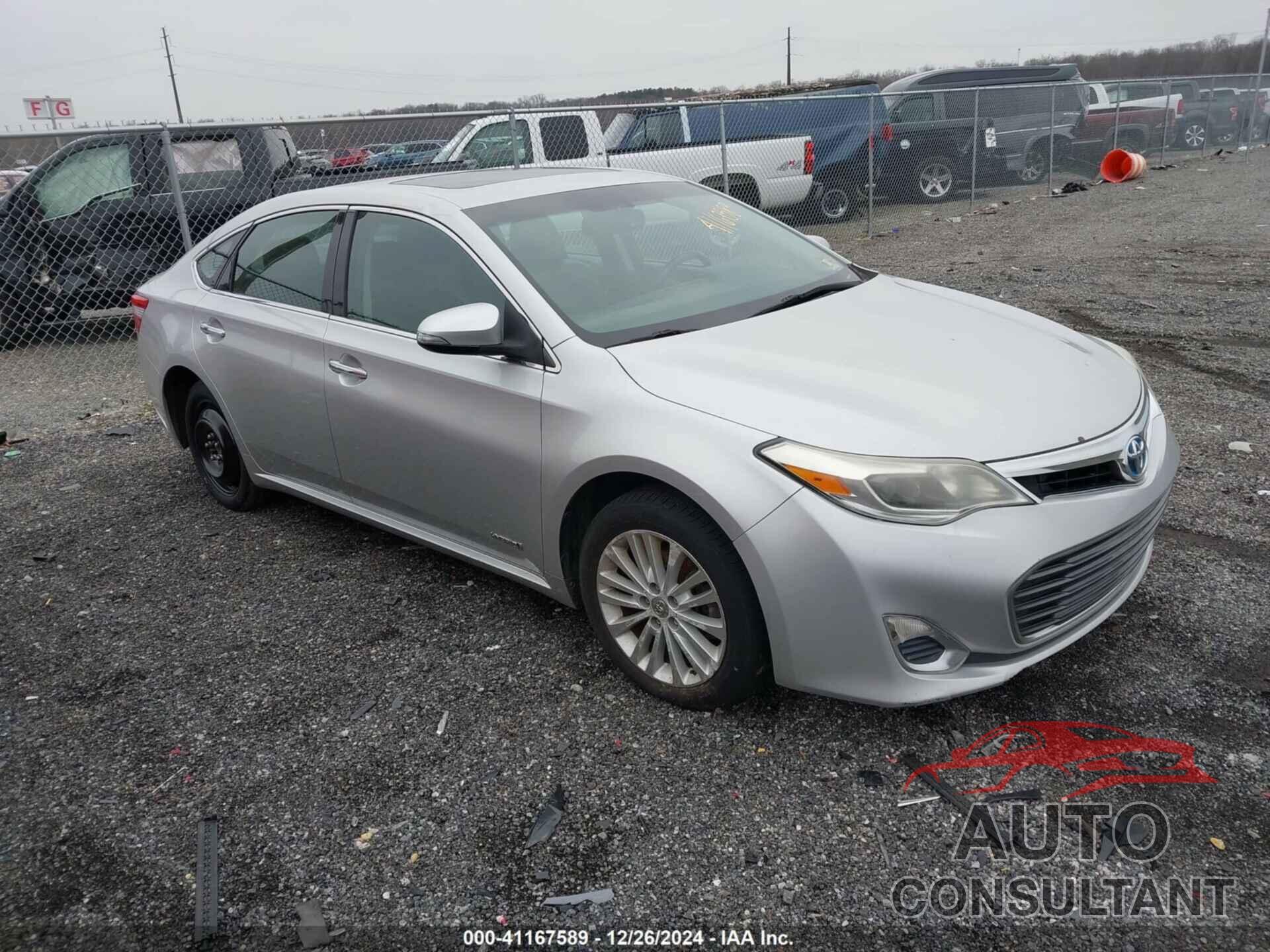 TOYOTA AVALON HYBRID 2013 - 4T1BD1EB8DU005471