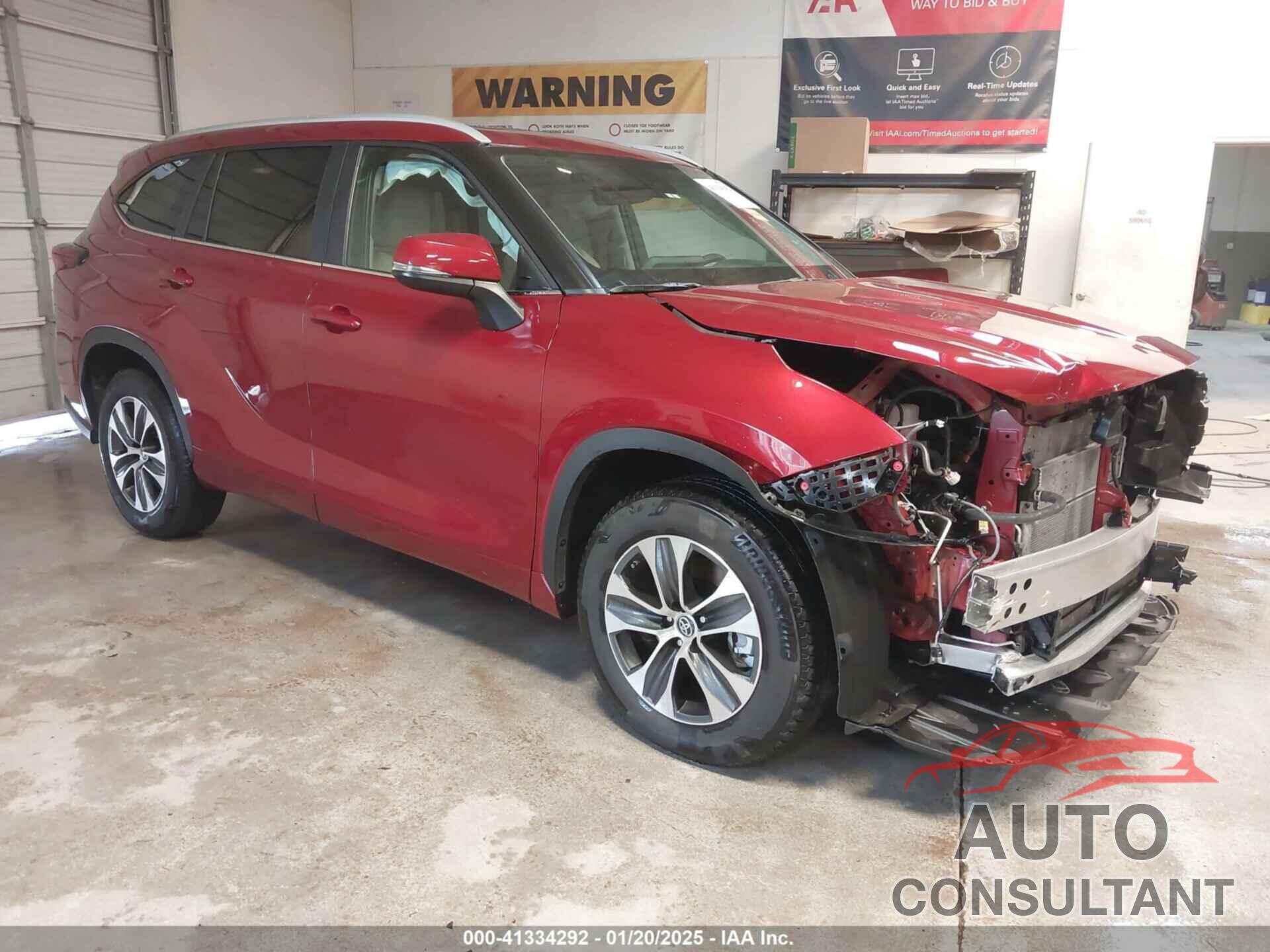 TOYOTA HIGHLANDER 2024 - 5TDKARAH0RS530851