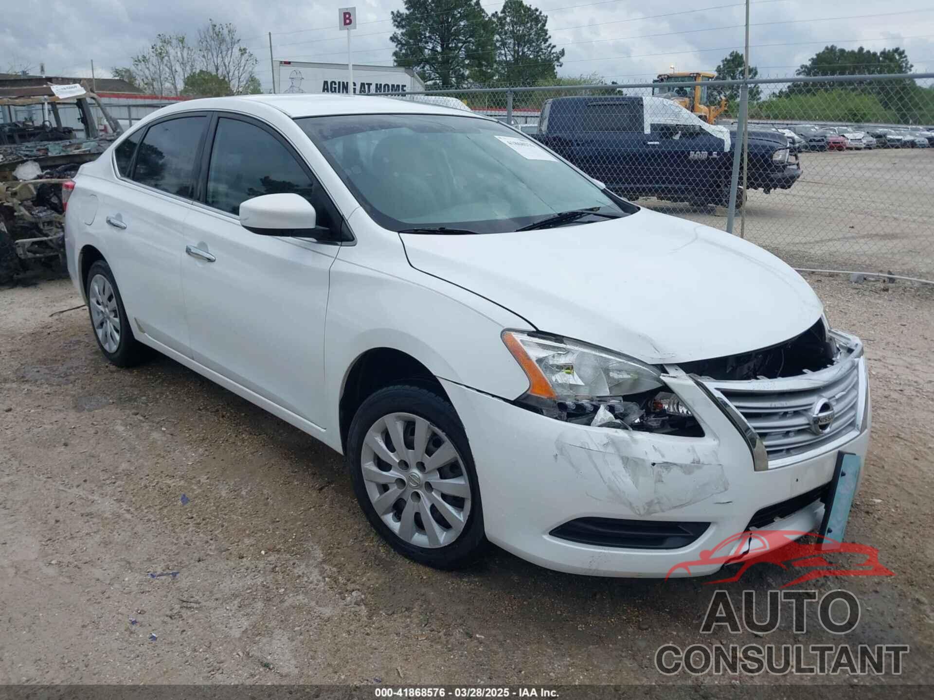 NISSAN SENTRA 2014 - 3N1AB7AP1EY257221