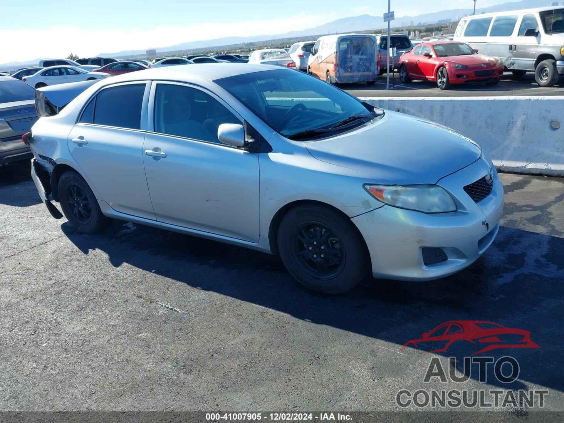 TOYOTA COROLLA 2009 - JTDBL40E199020835