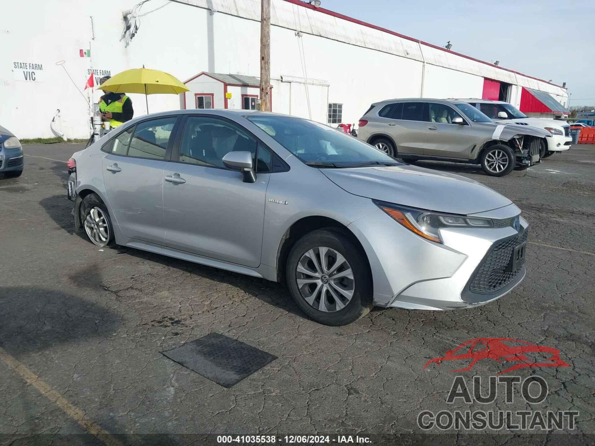 TOYOTA COROLLA 2021 - JTDEAMDEXMJ025701