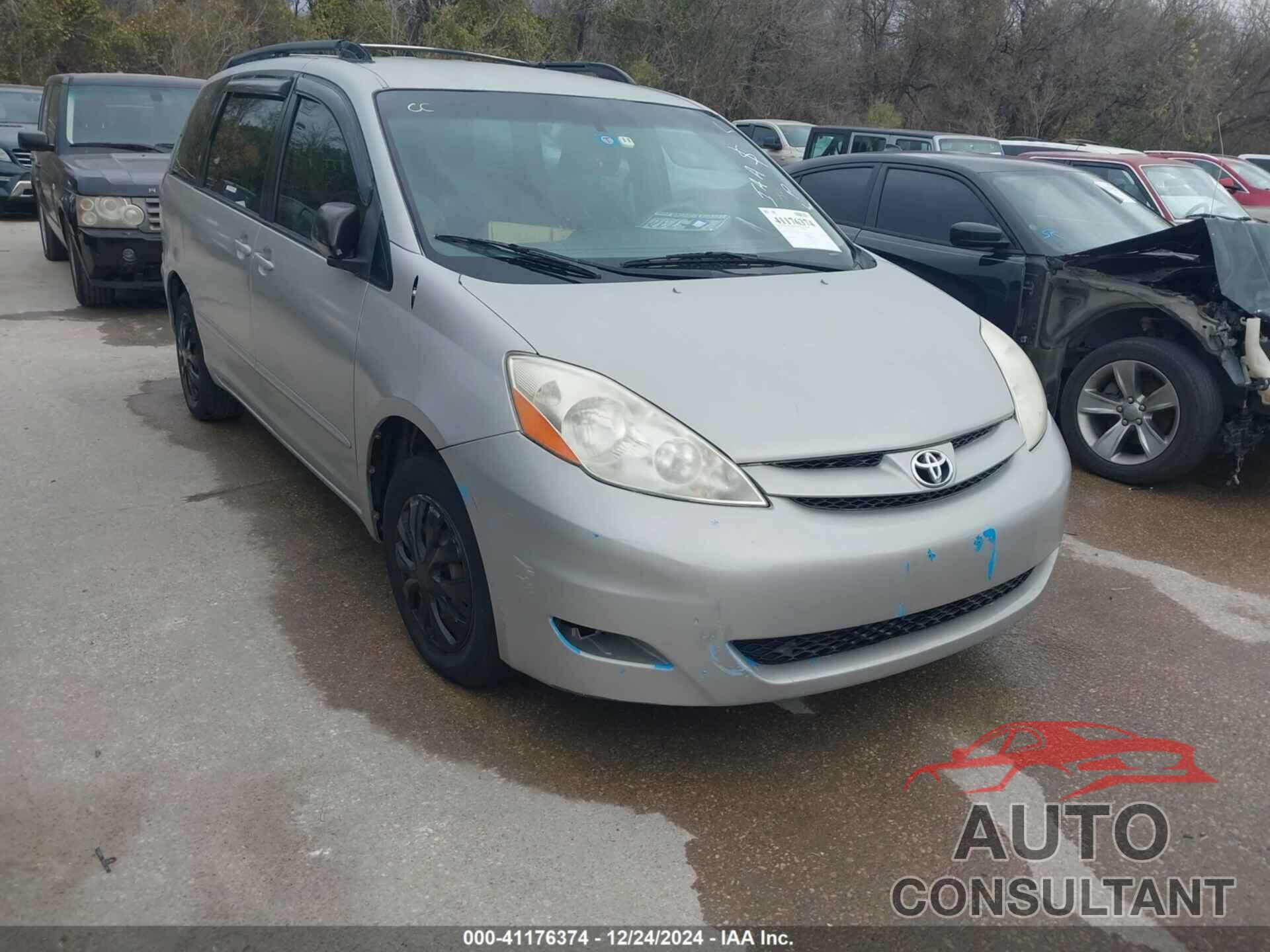 TOYOTA SIENNA 2009 - 5TDZK23C69S242935