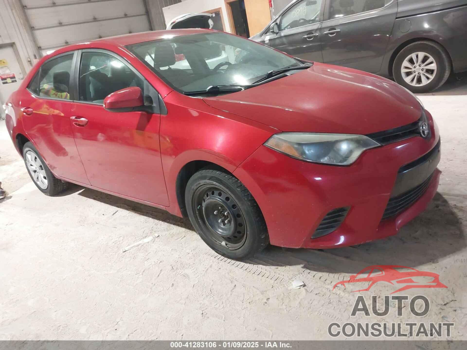 TOYOTA COROLLA 2016 - 5YFBURHE9GP431650