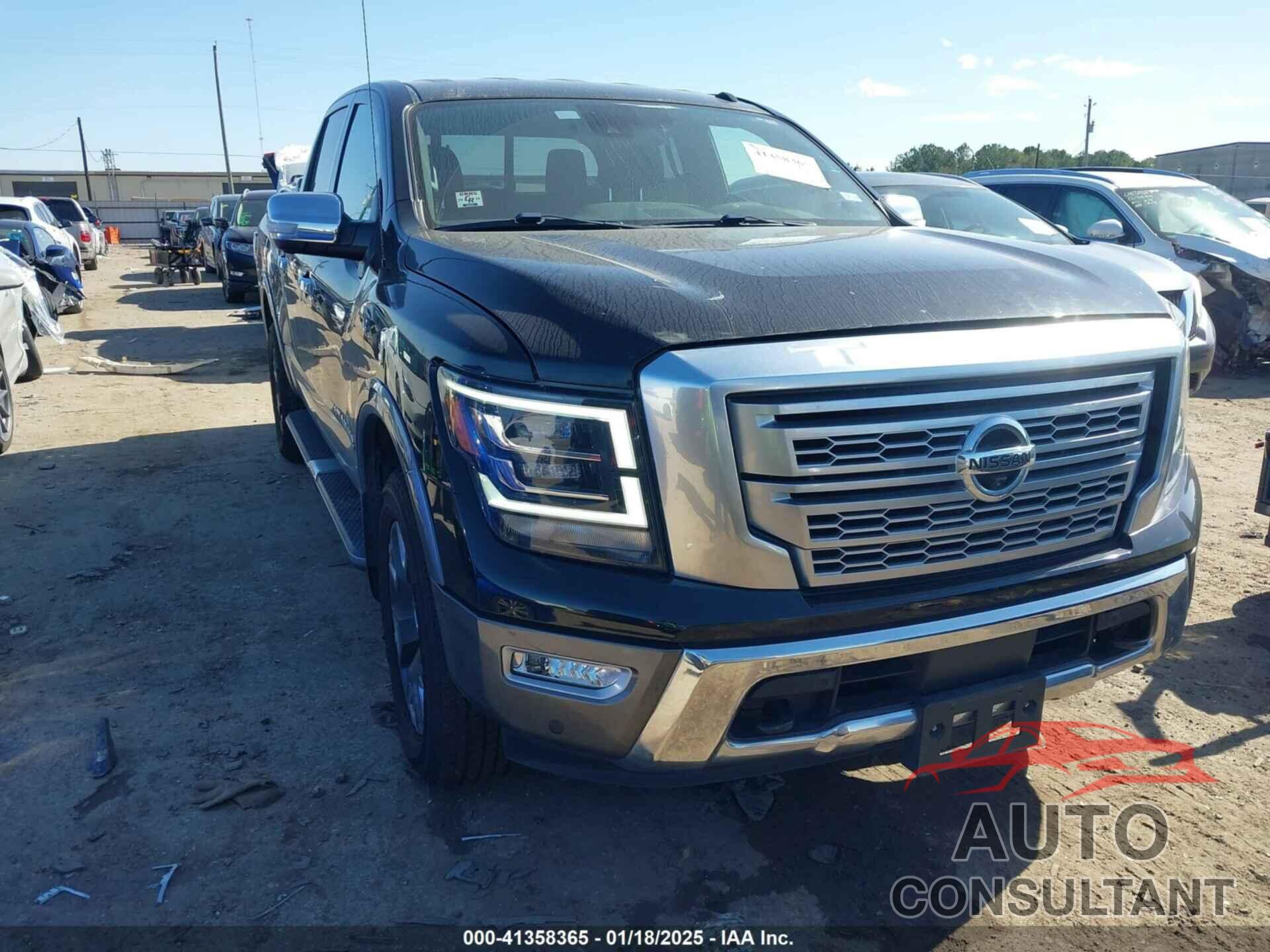 NISSAN TITAN 2020 - 1N6AA1ED7LN502852