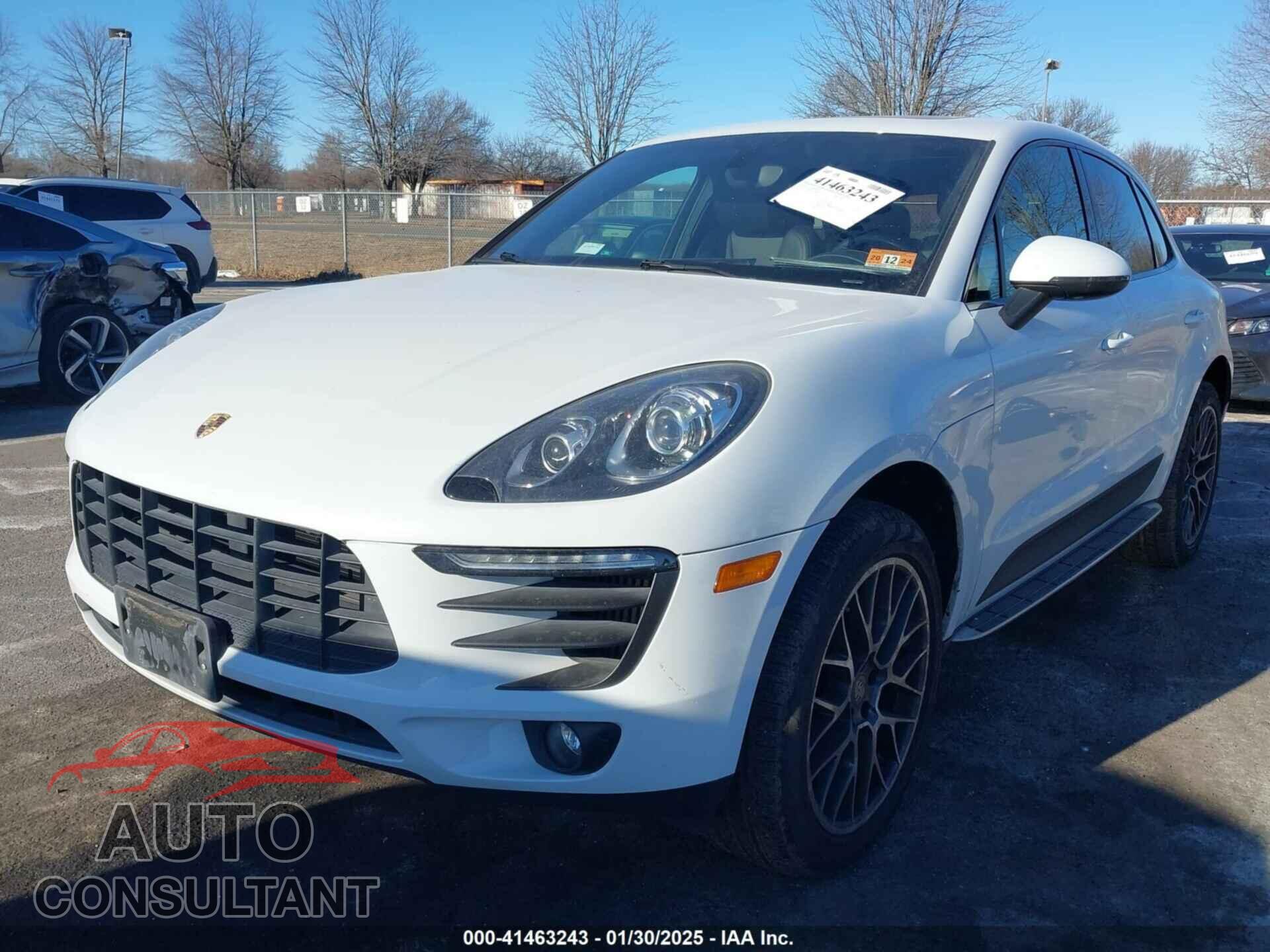 PORSCHE MACAN 2016 - WP1AB2A54GLB48289