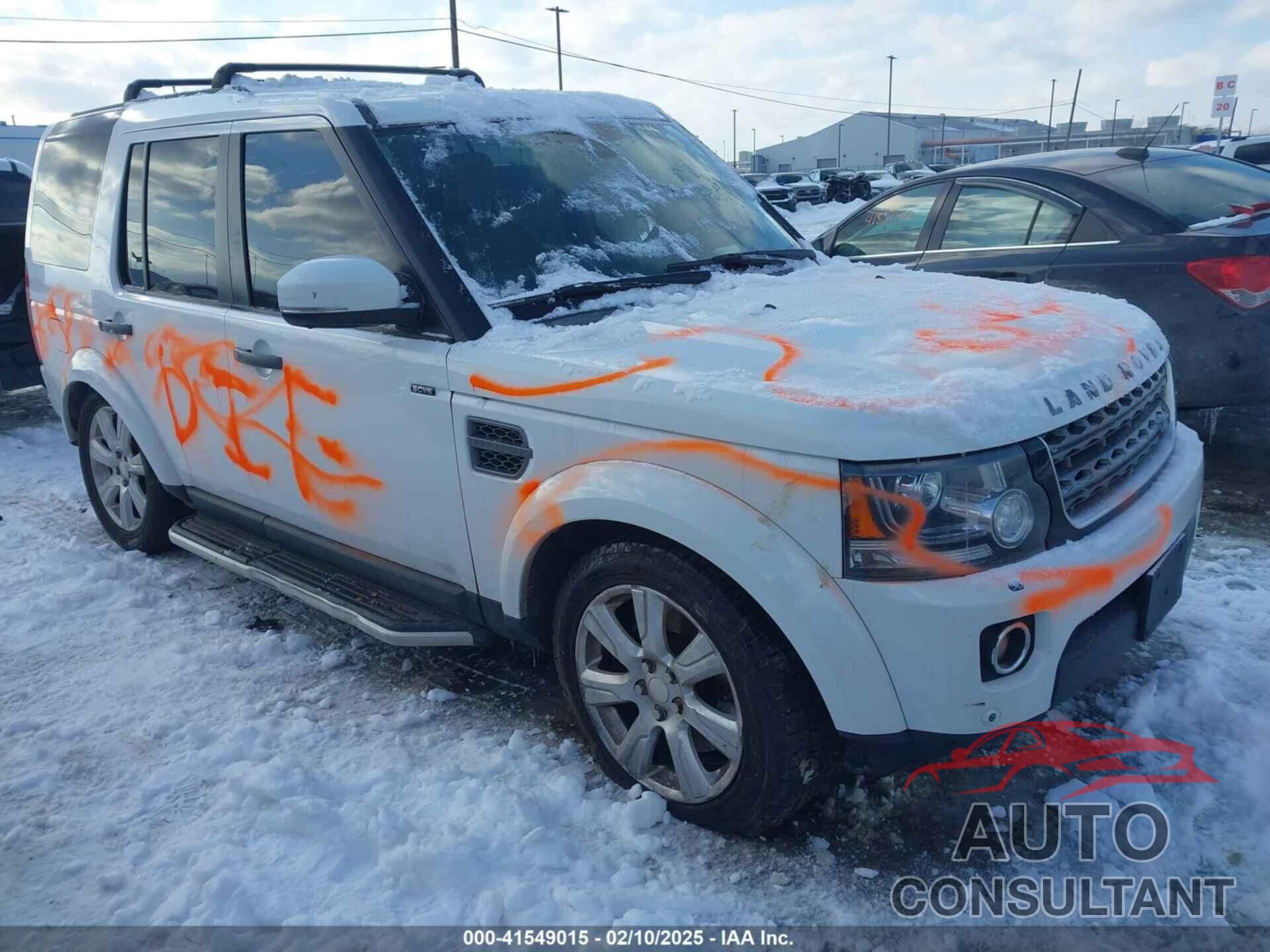 LAND ROVER LR4 2015 - SALAG2V65FA753110