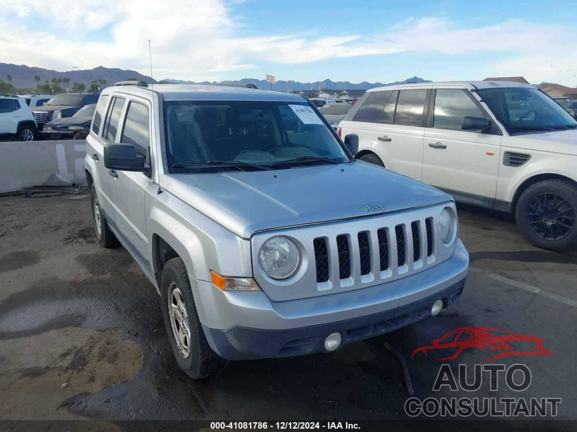 JEEP PATRIOT 2012 - 1C4NJPBA8CD538783