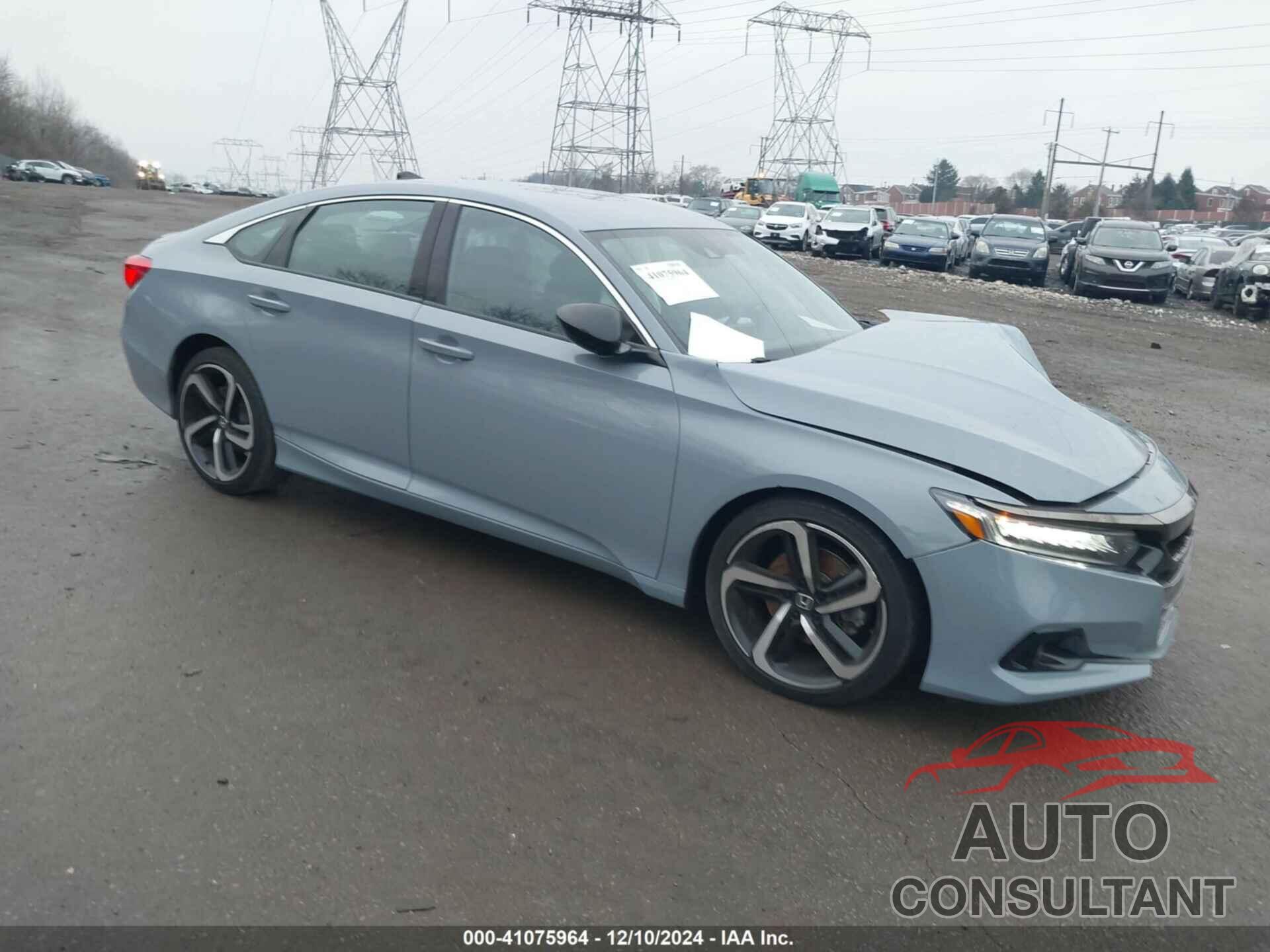 HONDA ACCORD 2021 - 1HGCV1F34MA055607