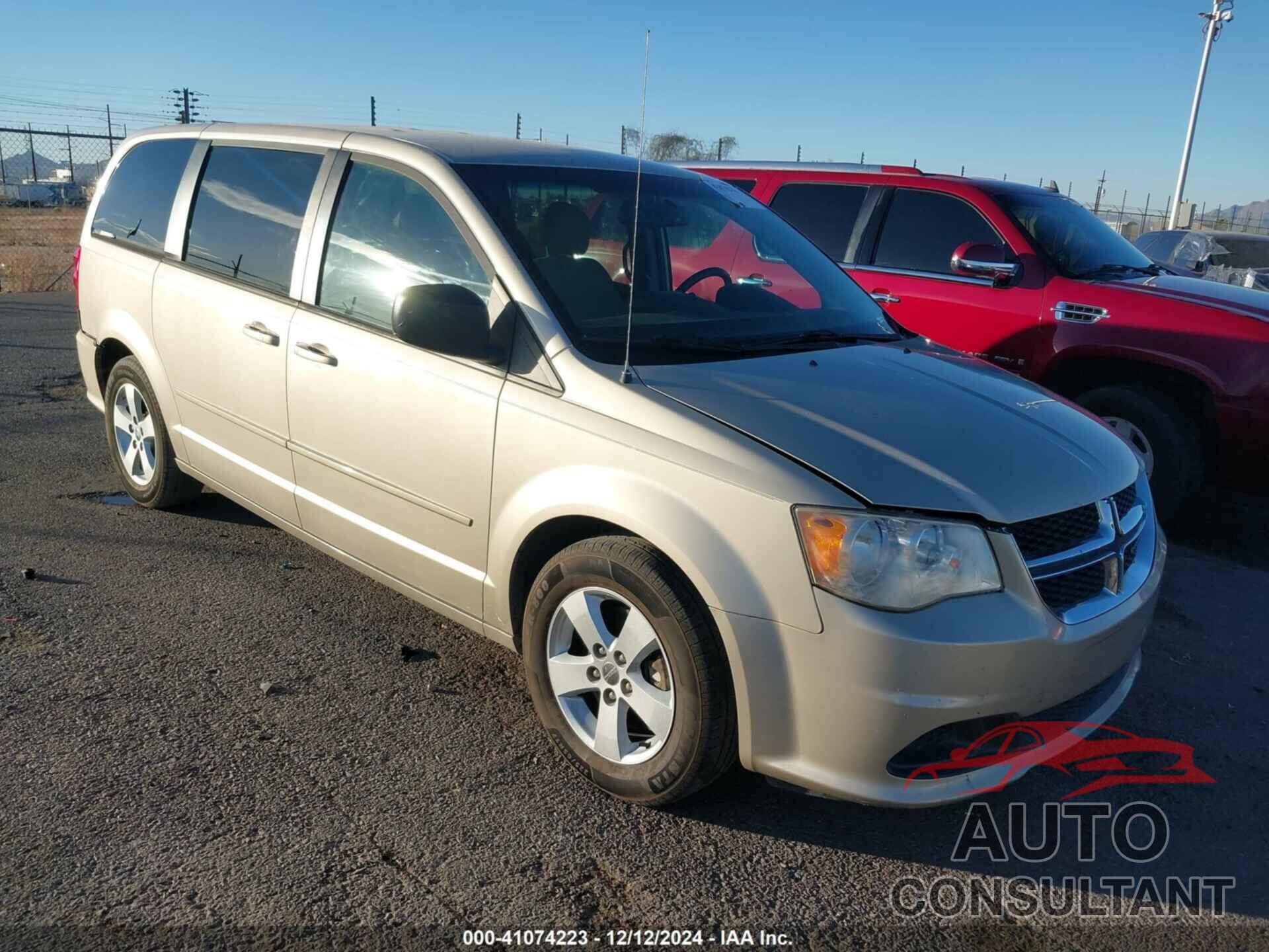 DODGE GRAND CARAVAN 2013 - 2C4RDGBG4DR807177