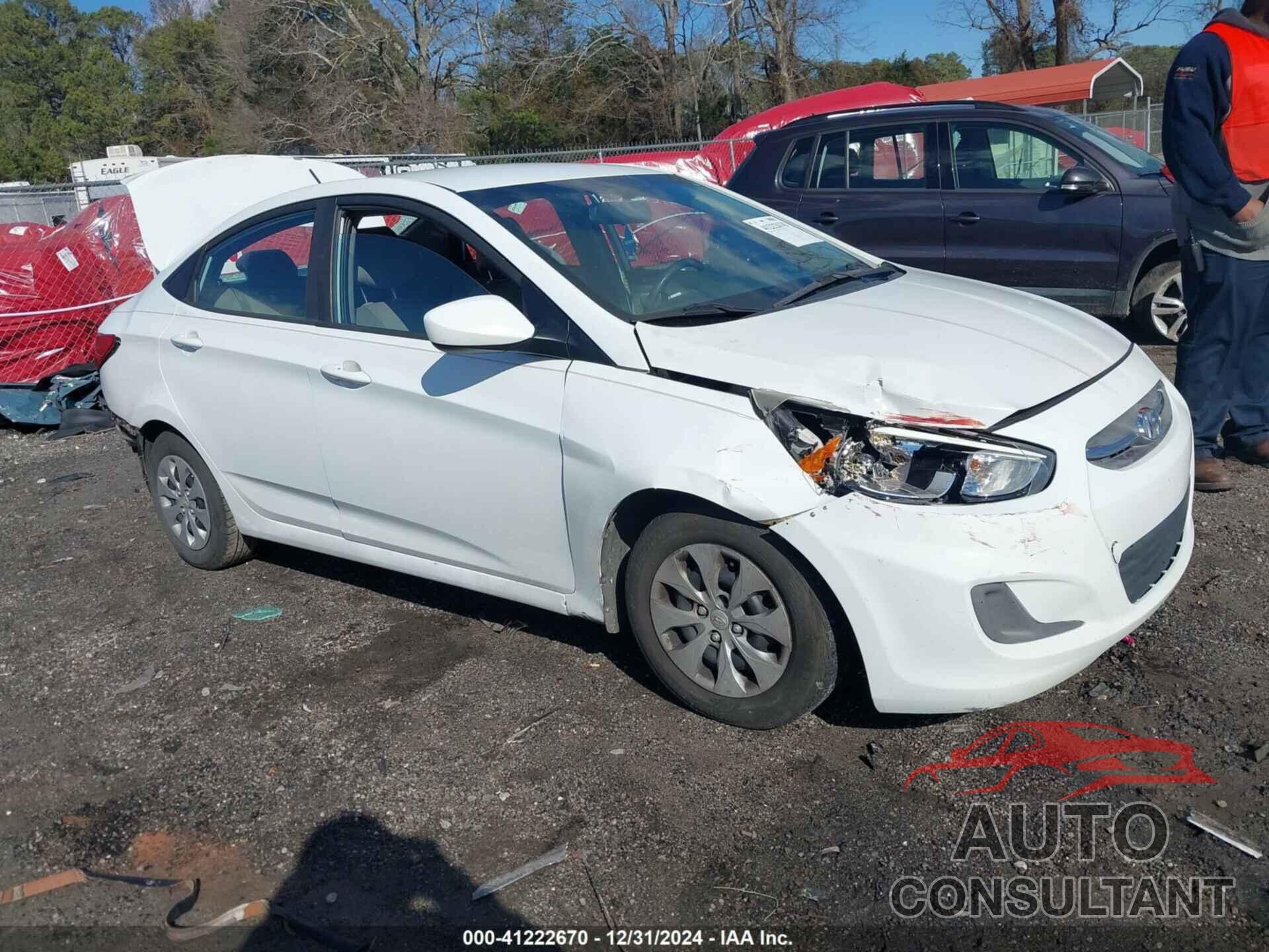 HYUNDAI ACCENT 2016 - KMHCT4AE8GU142388