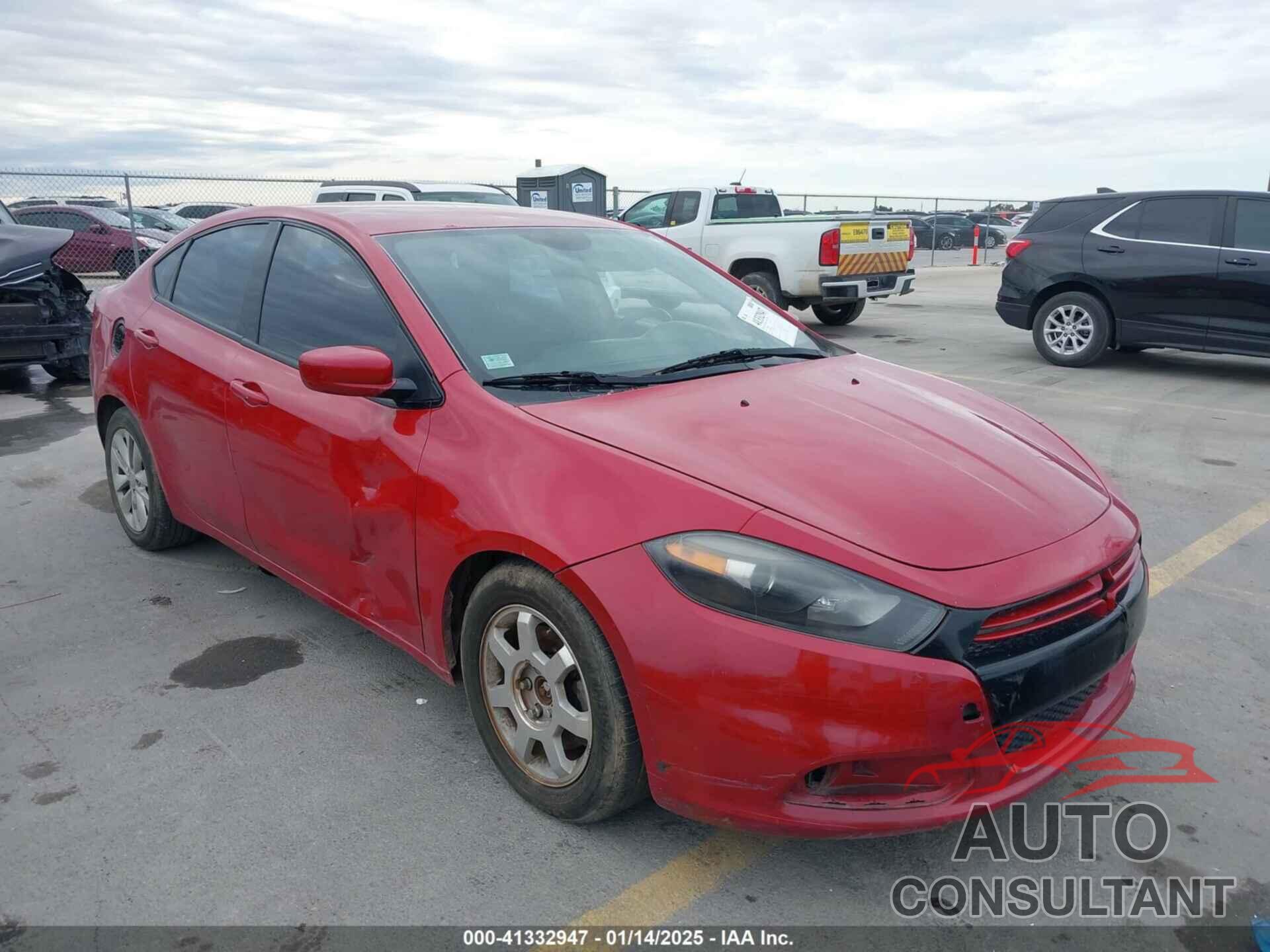 DODGE DART 2013 - 1C3CDFBA8DD199411