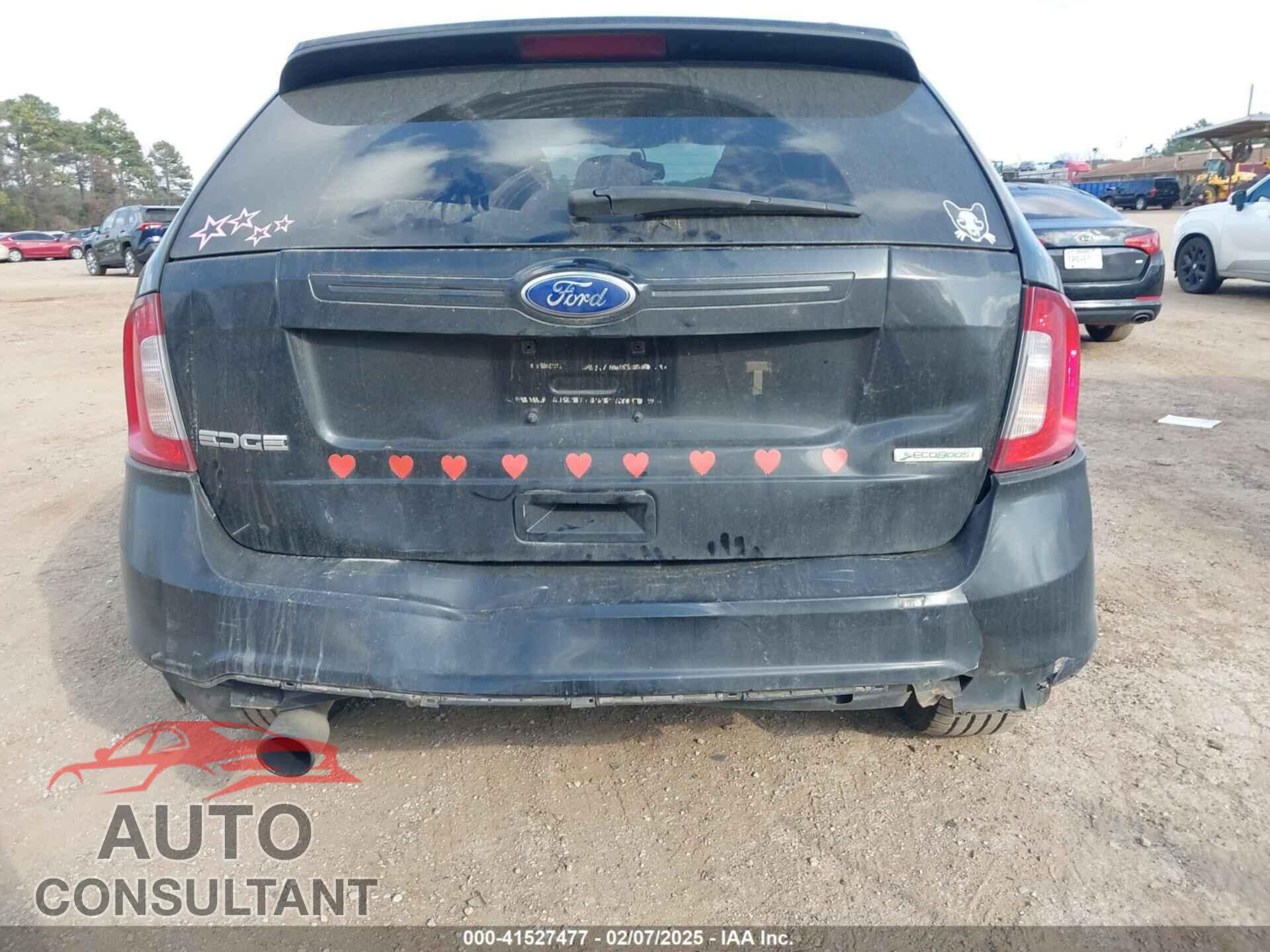 FORD EDGE 2012 - 2FMDK3G91CBA80523