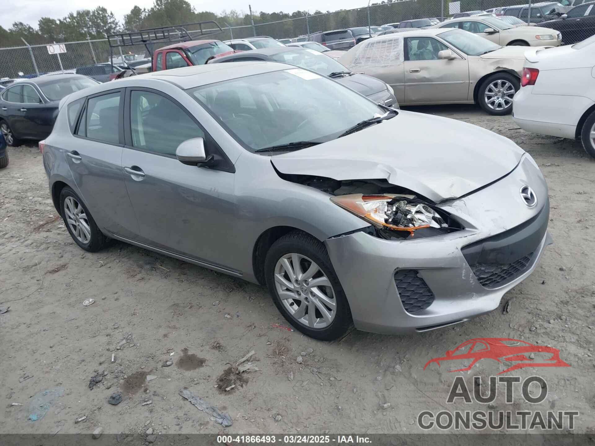 MAZDA MAZDA3 2012 - JM1BL1M78C1693704