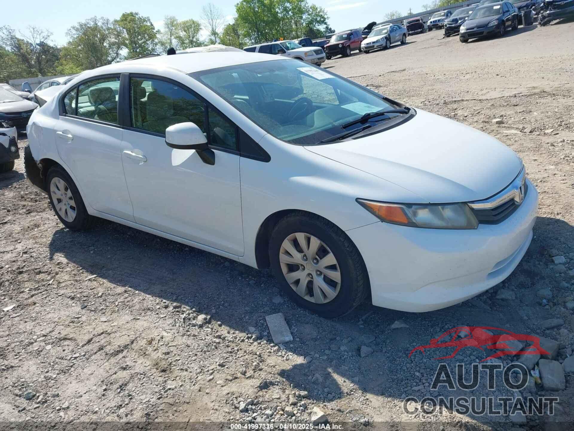 HONDA CIVIC 2012 - 2HGFB2F57CH592498