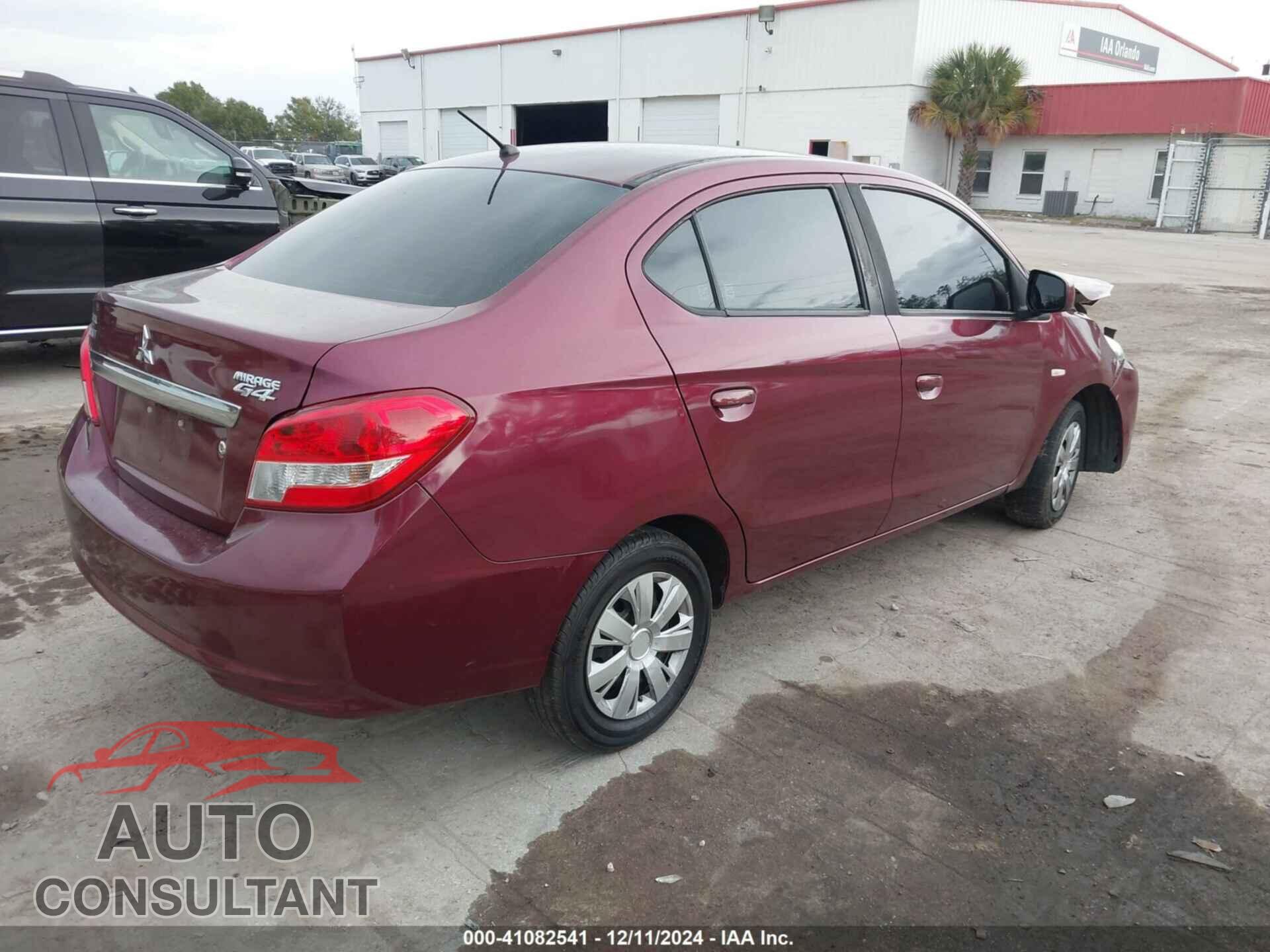 MITSUBISHI MIRAGE G4 2017 - ML32F3FJ4HHF13747