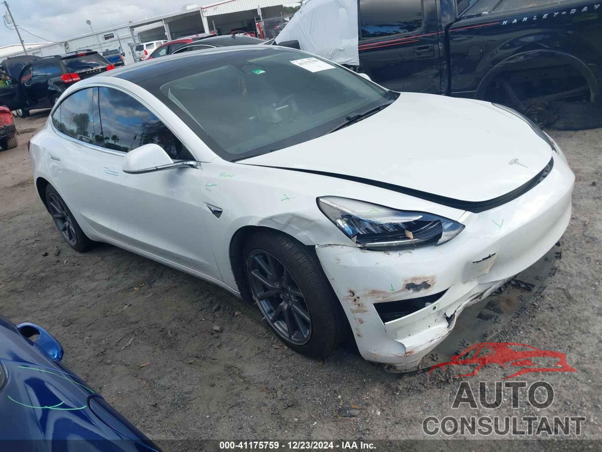 TESLA MODEL 3 2020 - 5YJ3E1EAXLF792816