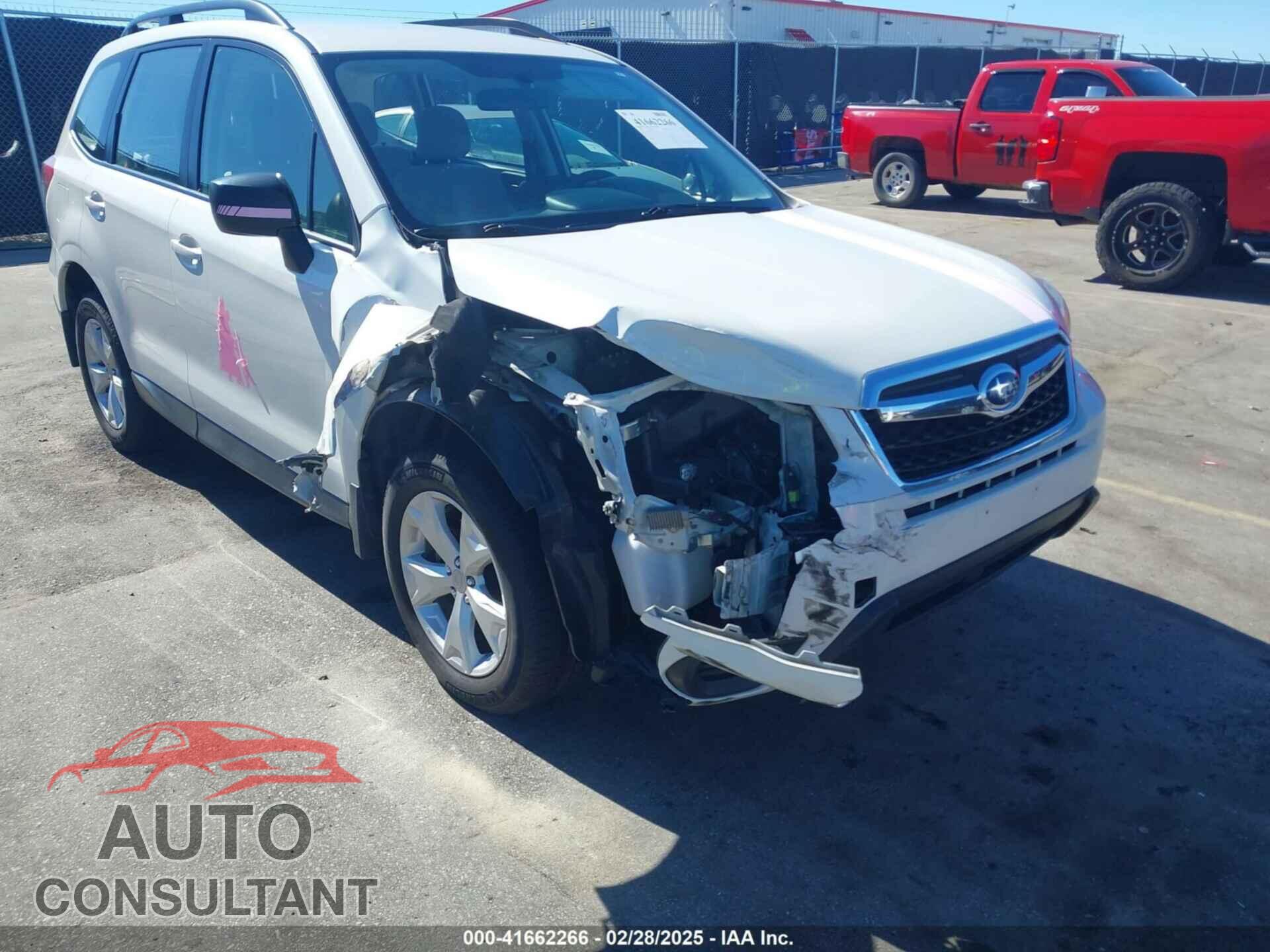 SUBARU FORESTER 2016 - JF2SJABC9GH464159