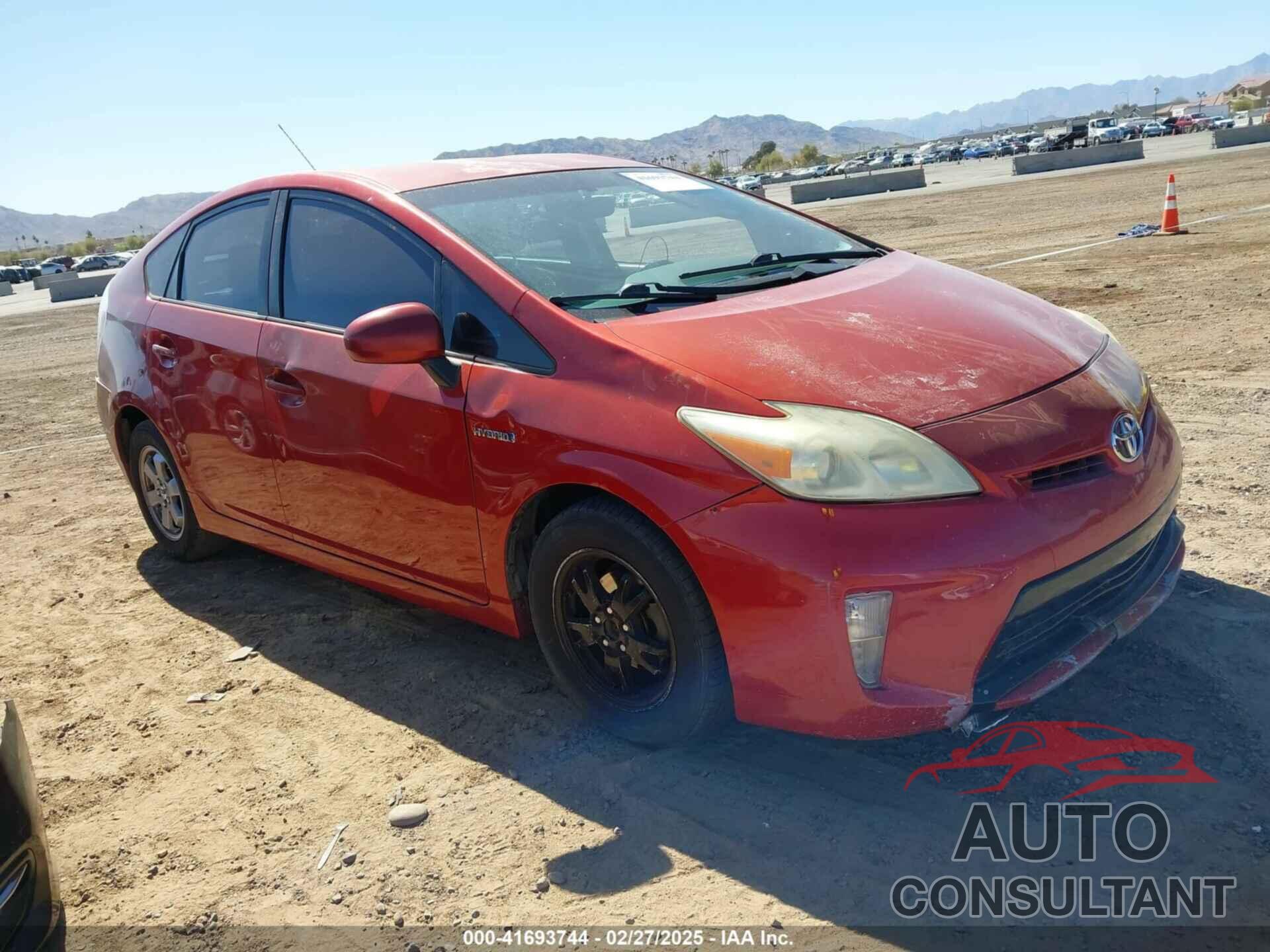 TOYOTA PRIUS 2012 - JTDKN3DU7C1493618