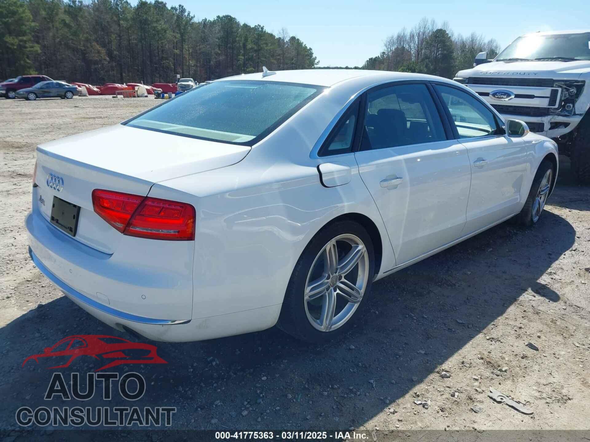 AUDI A8 L 2013 - WAURGAFD8DN033742