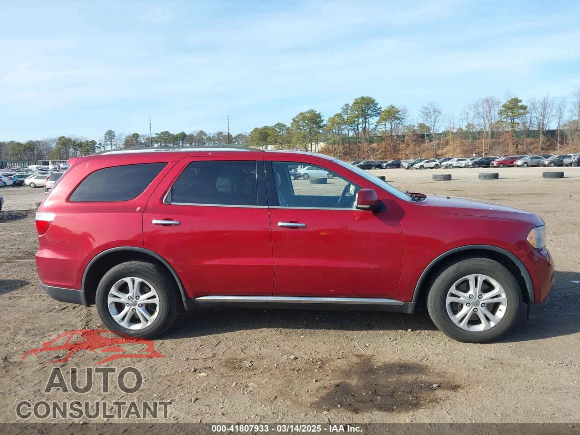 DODGE DURANGO 2013 - 1C4SDJDT2DC681001