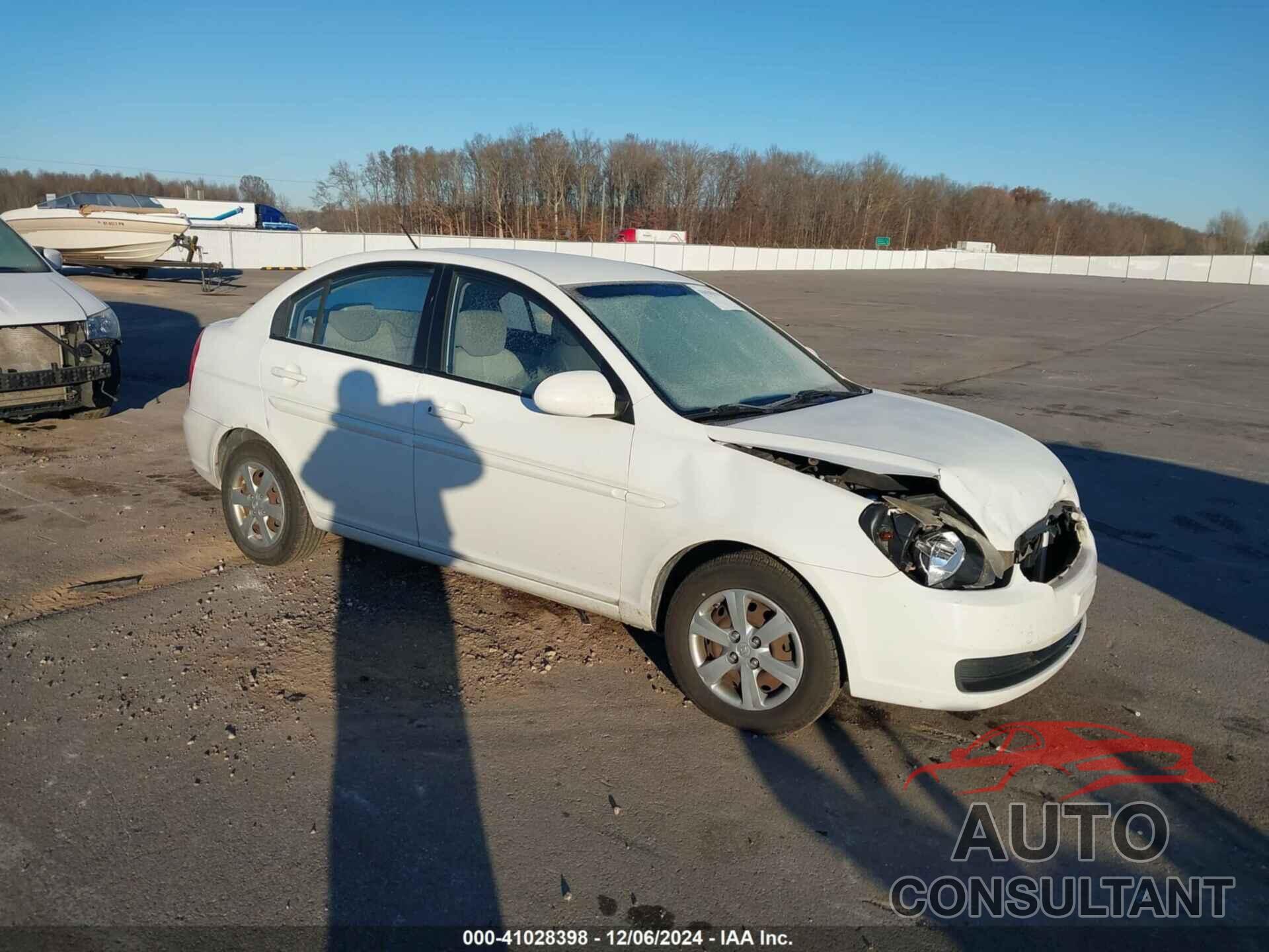 HYUNDAI ACCENT 2009 - KMHCN46C19U369829